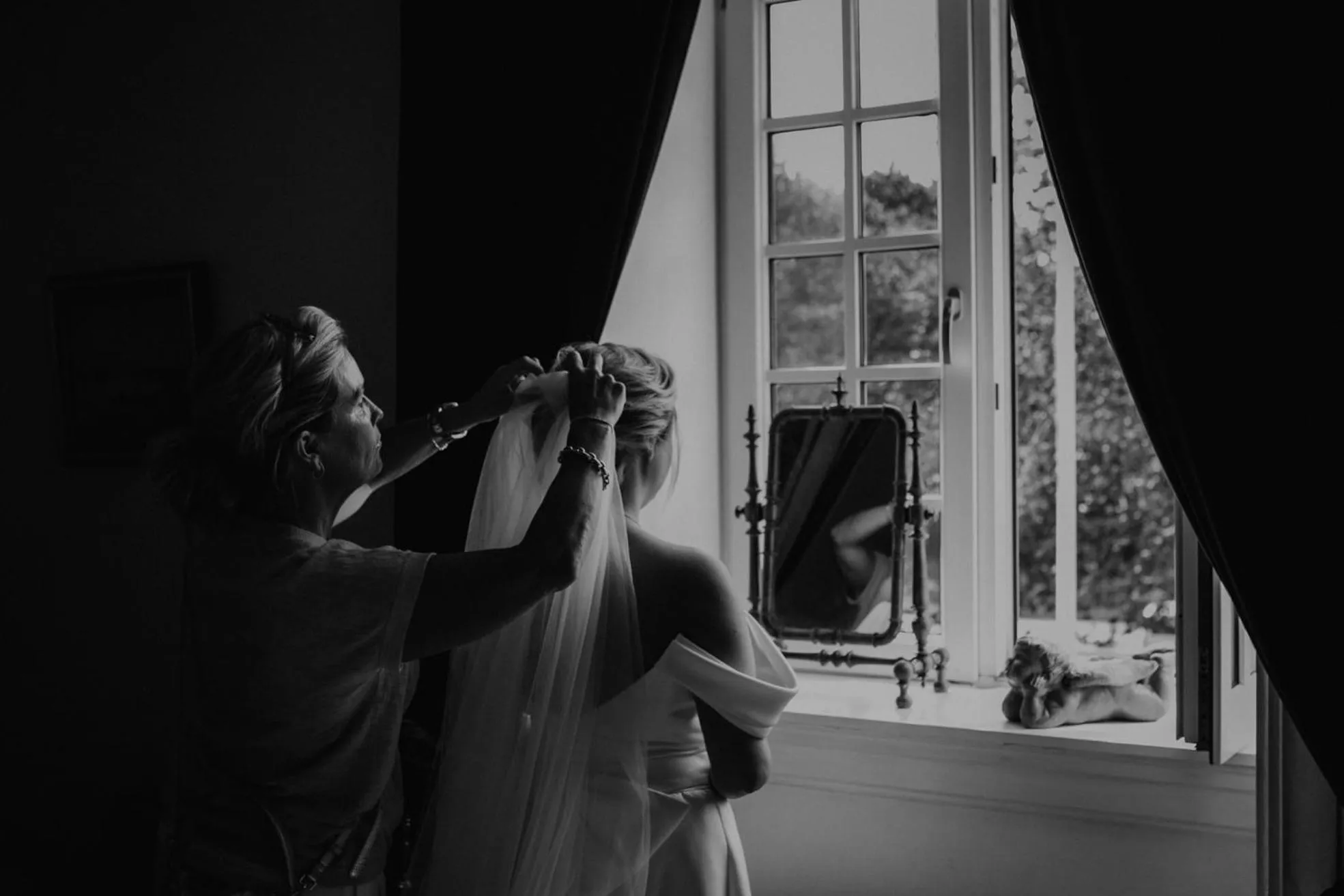 group of guests in Hotell Dannegården