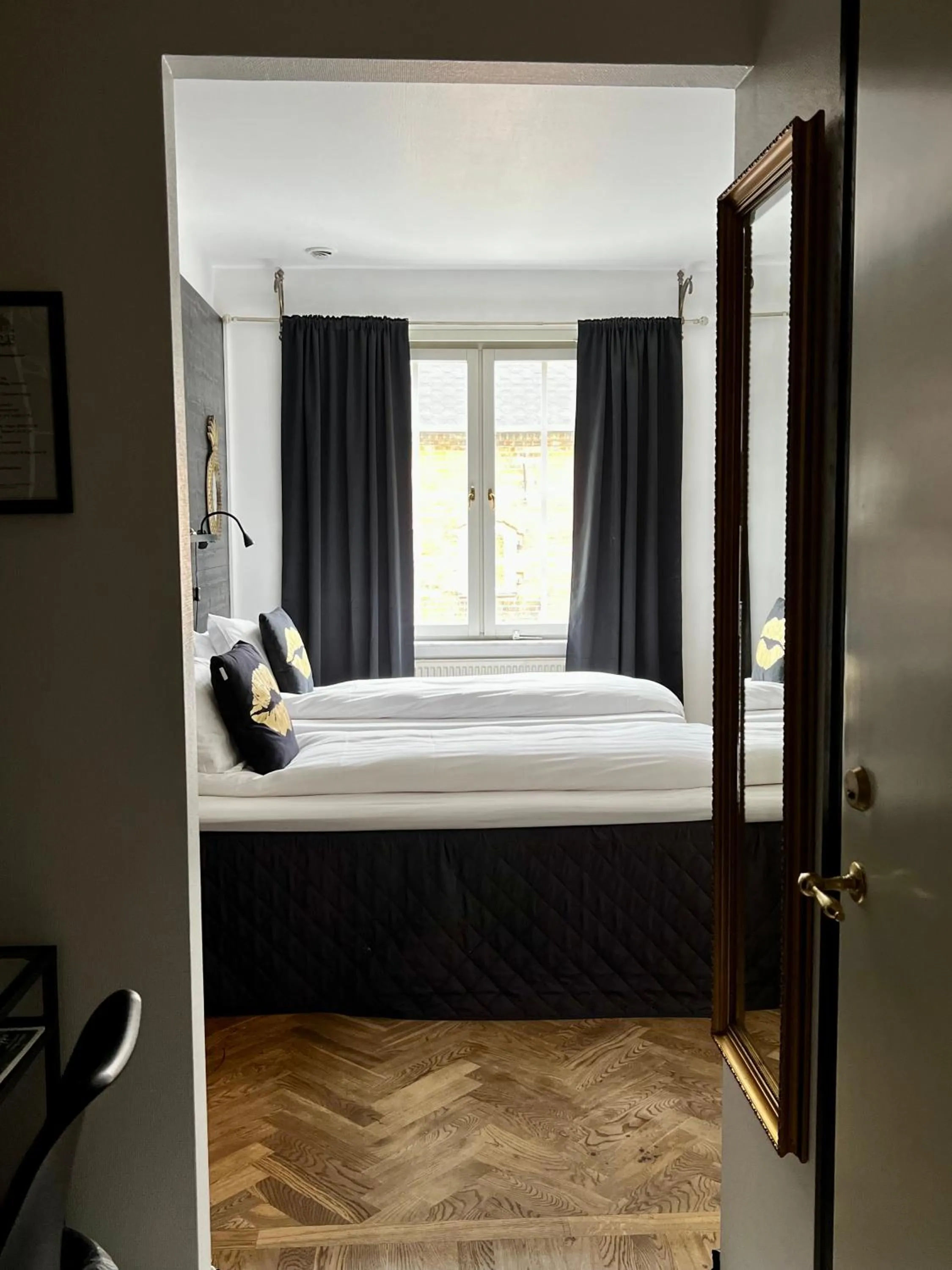 Bedroom, Bed in Hotell Dannegården