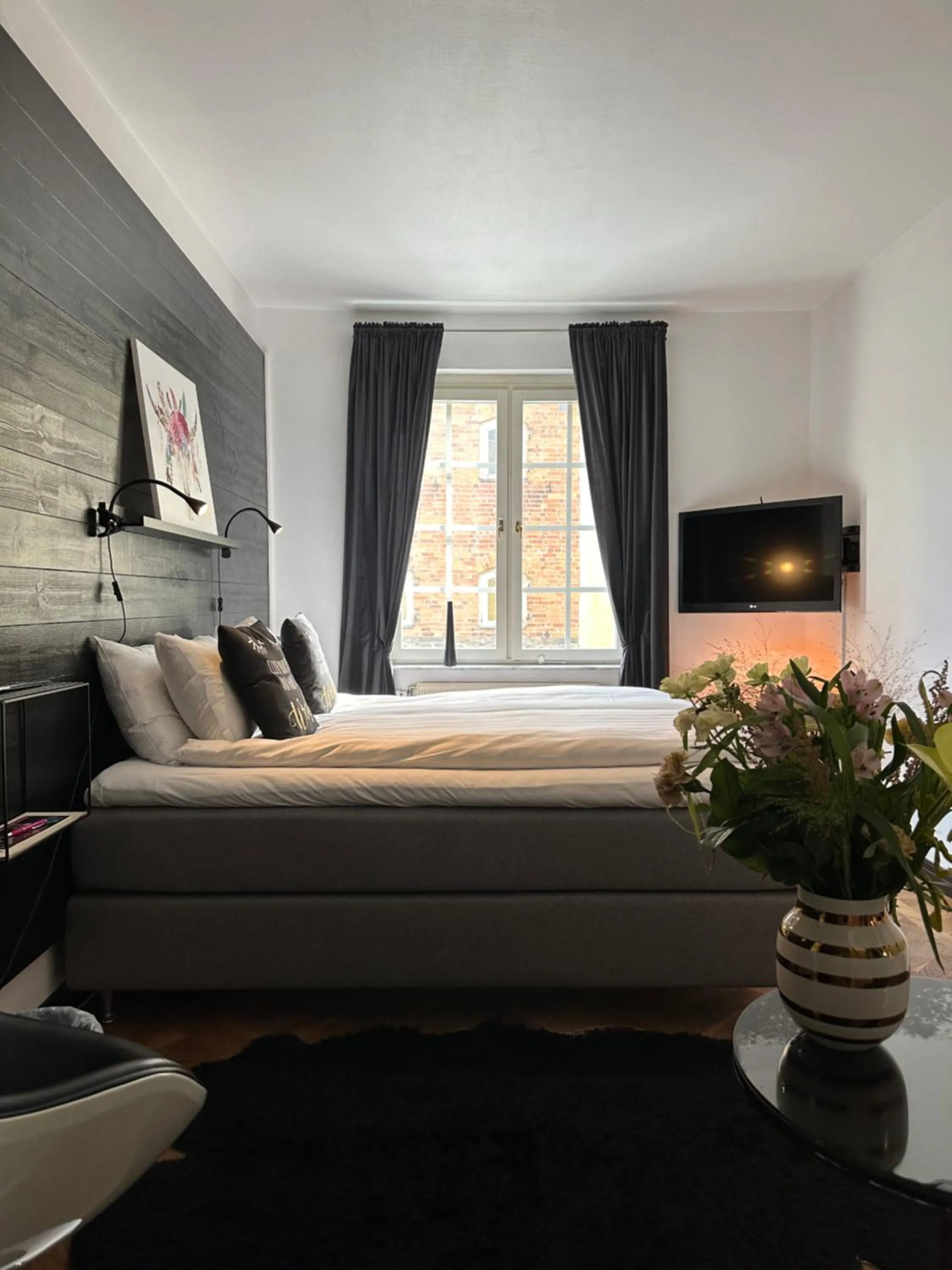 Bedroom, Bed in Hotell Dannegården