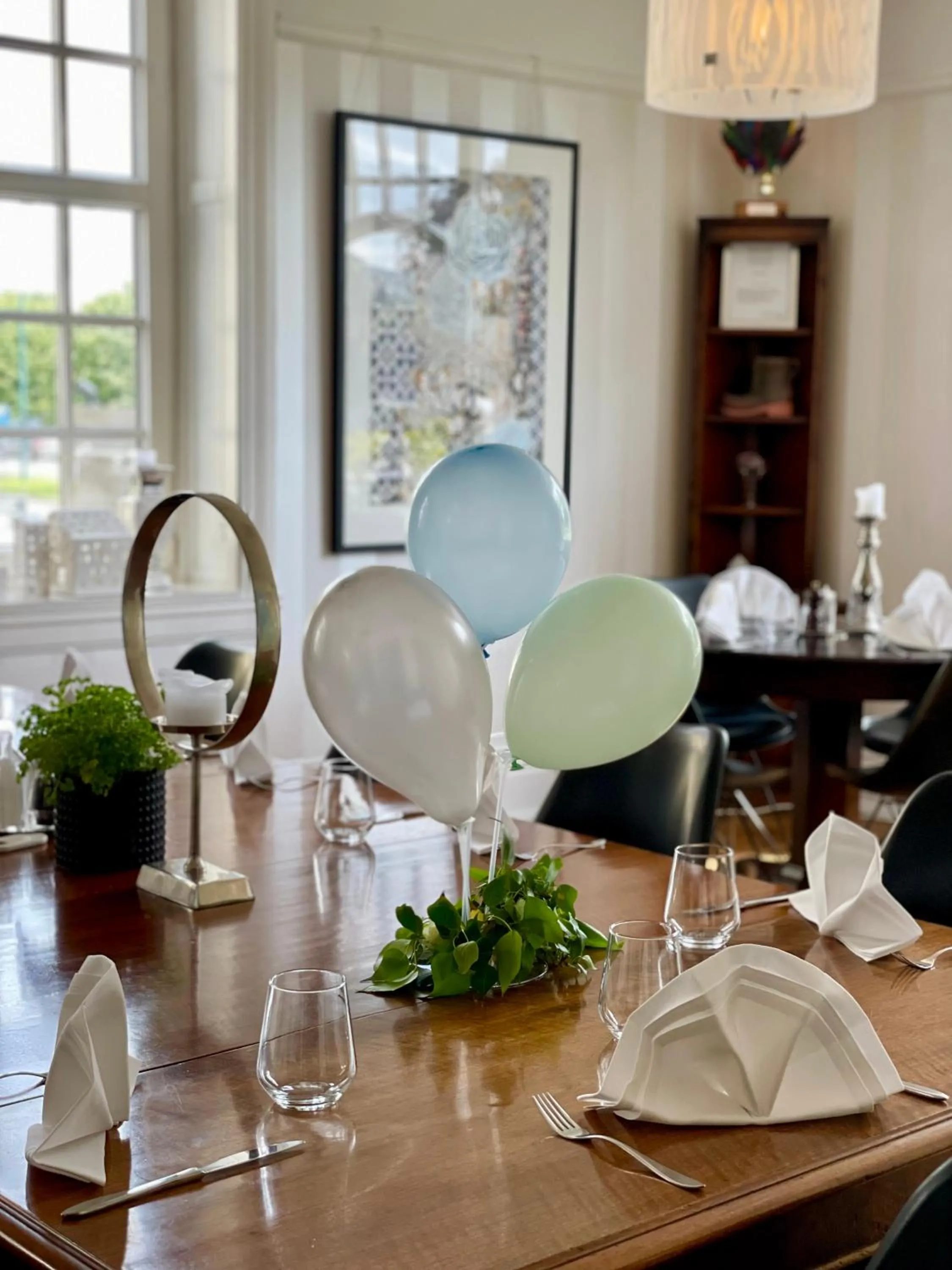 Dining area in Hotell Dannegården