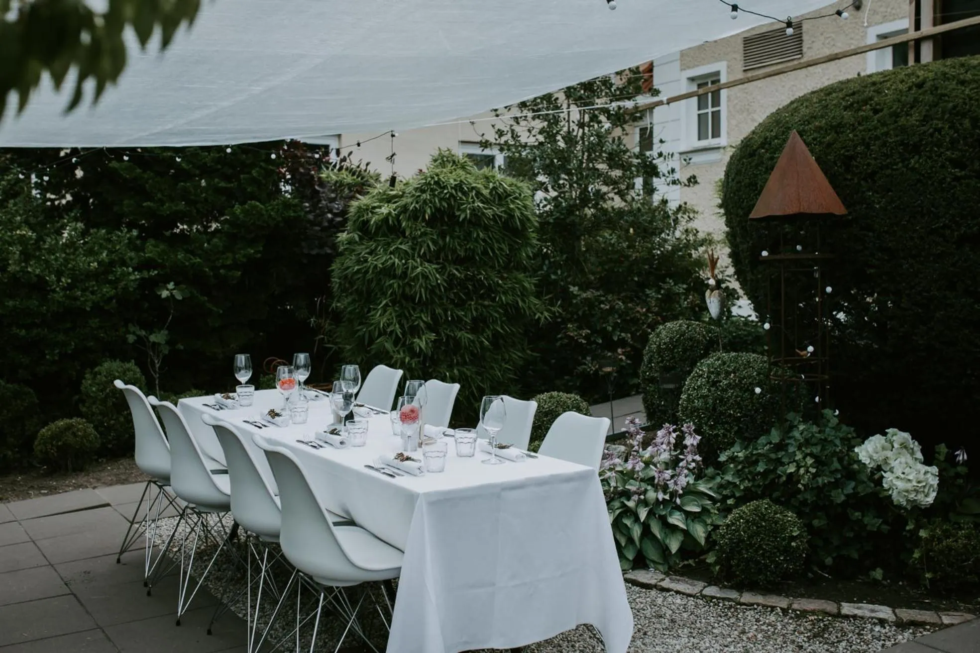 Garden in Hotell Dannegården