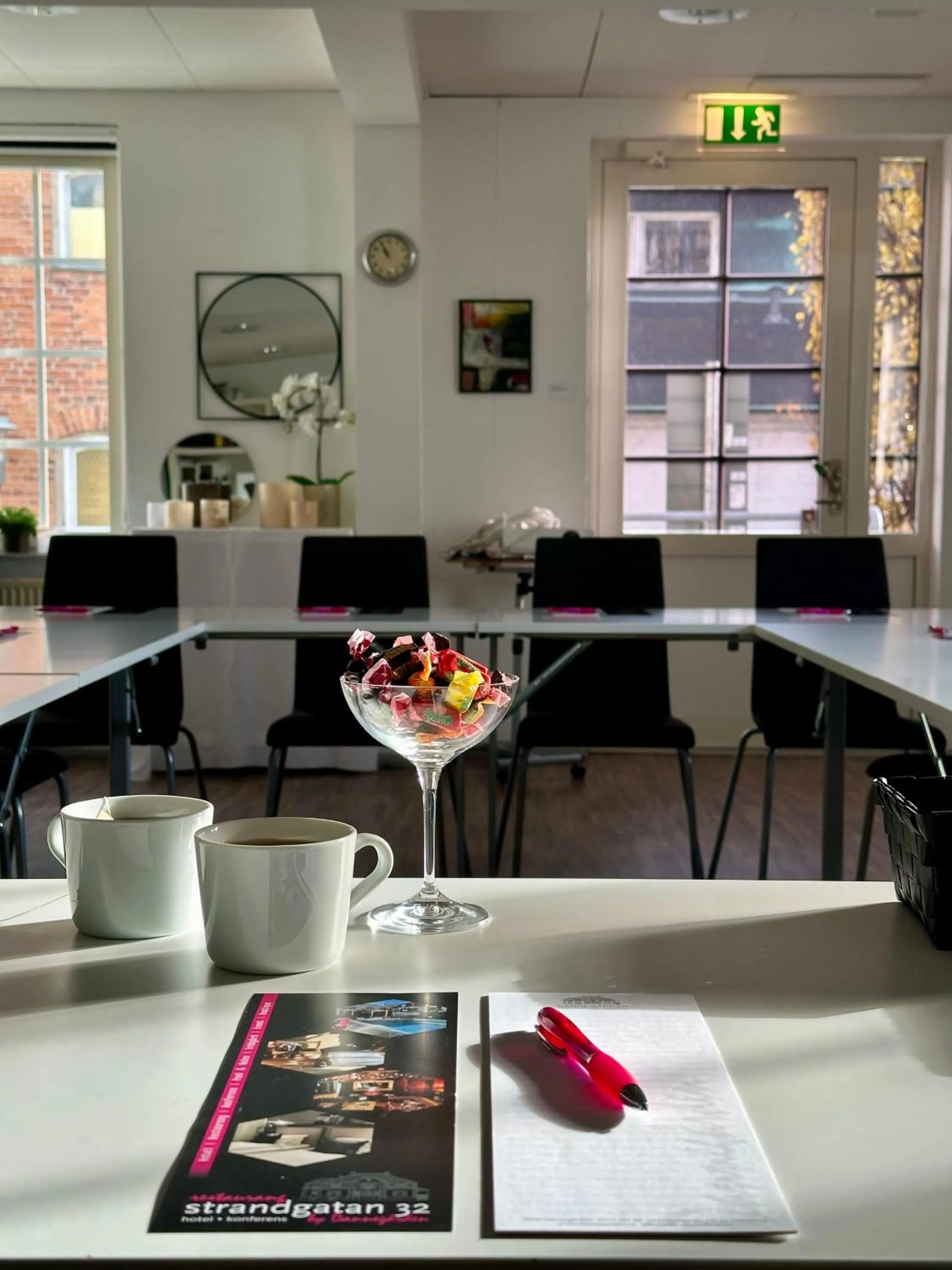 Meeting/conference room in Hotell Dannegården