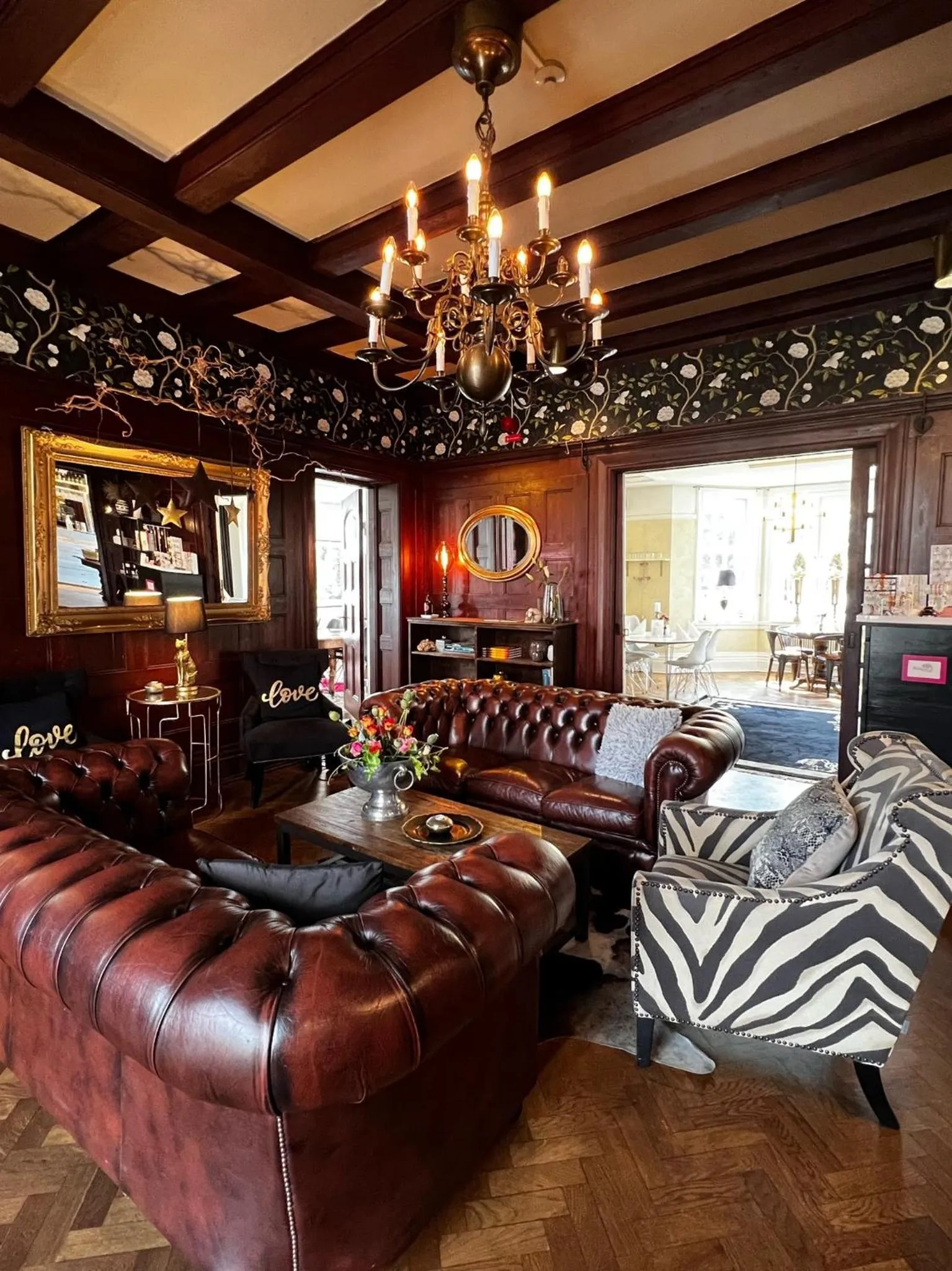 Lounge or bar in Hotell Dannegården