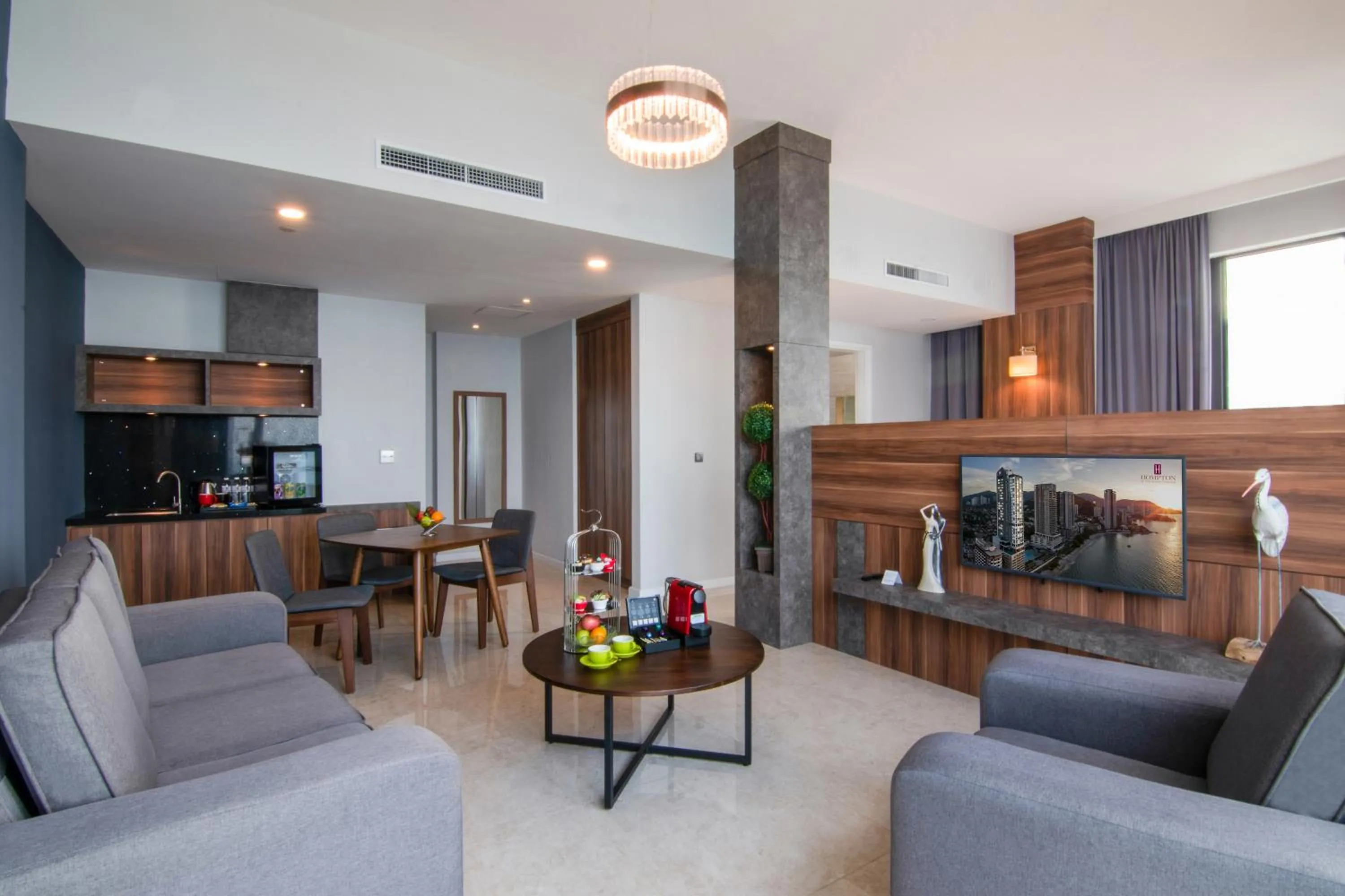 Living room in Hompton Hotel by the Beach