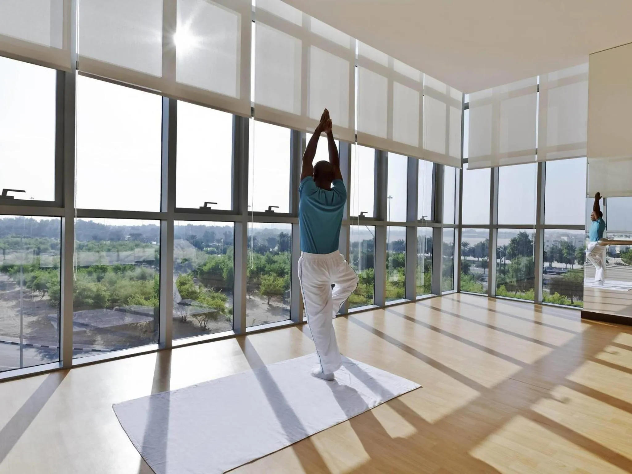 Fitness centre/facilities in Novotel Abu Dhabi Gate