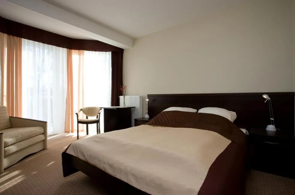 Bed in Pensjonat Plażowy Boss z Restauracją 50 metrów od Morza