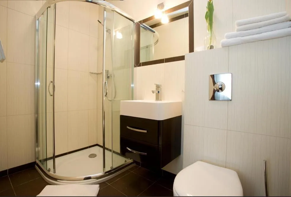 Bathroom in Pensjonat Plażowy Boss z Restauracją 50 metrów od Morza