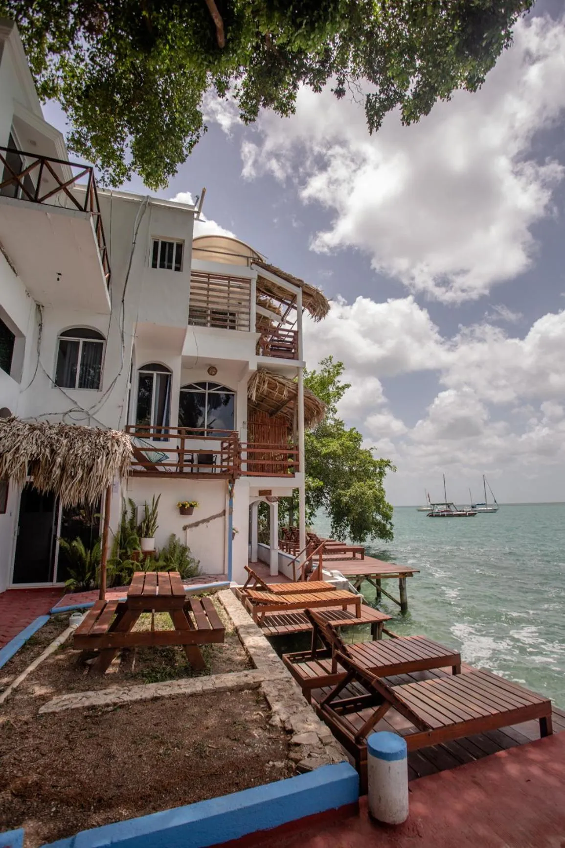 Property building in Seven Blue House Village & Lodge