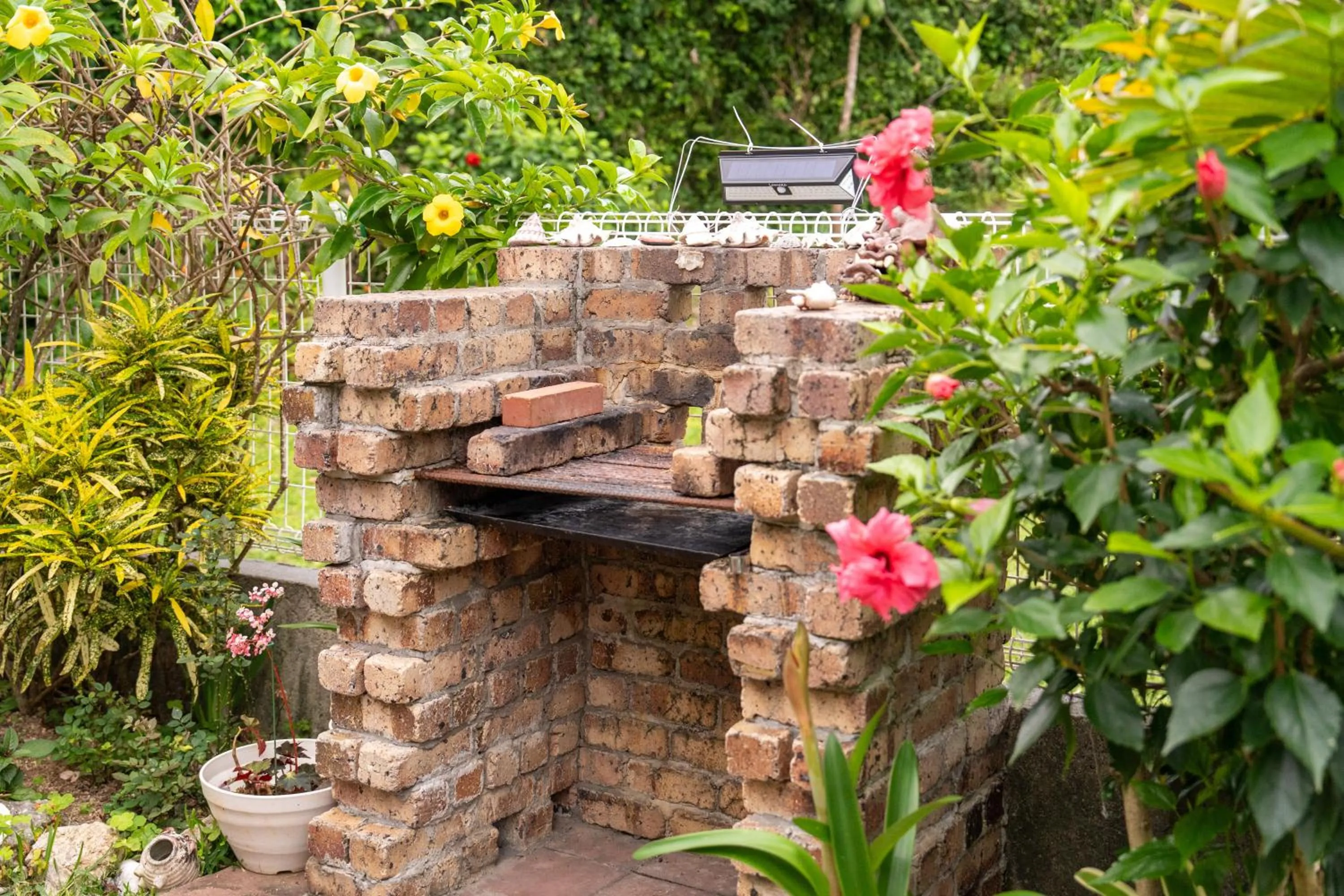 BBQ facilities in Beach House Yomitan