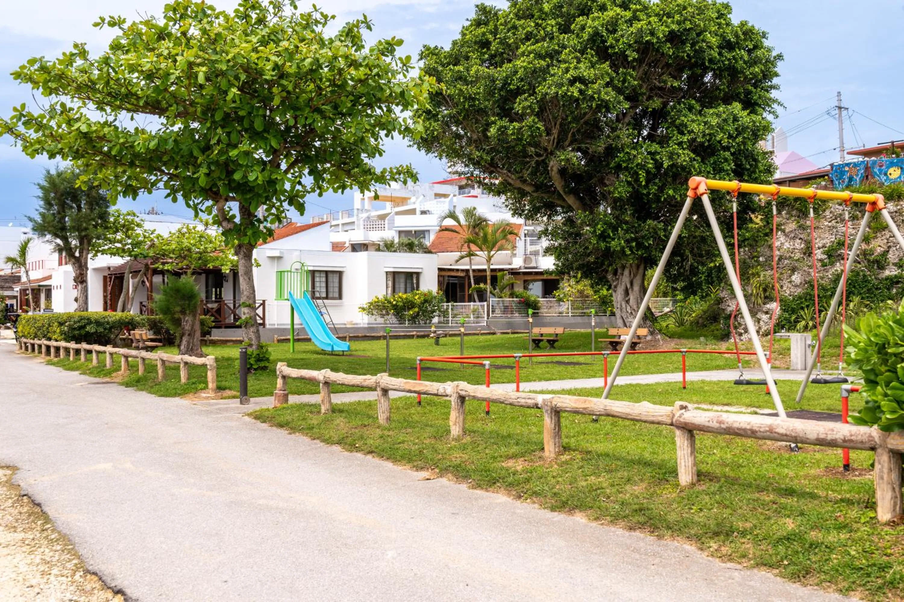 Property building in Beach House Yomitan