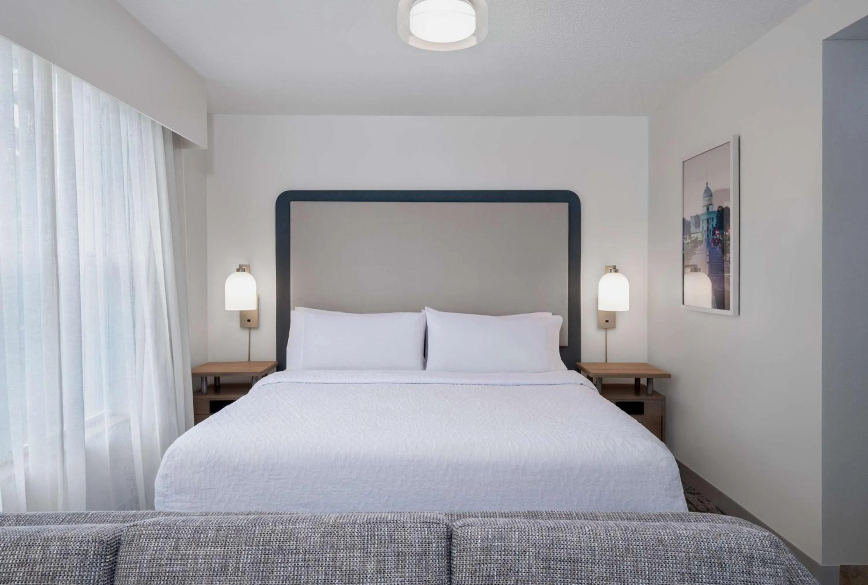 Bed in Homewood Suites by Hilton Montgomery