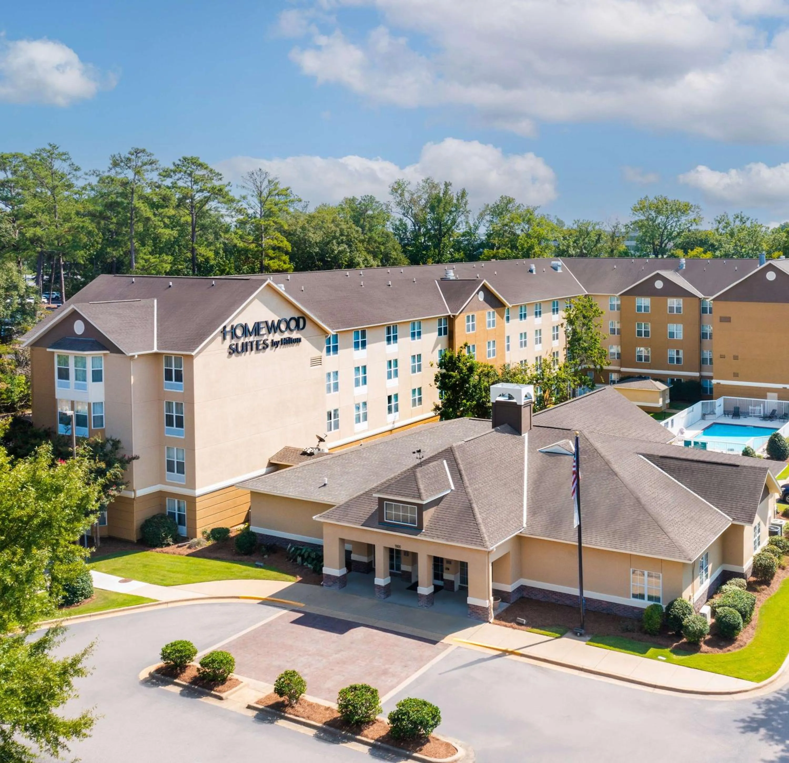 Property building in Homewood Suites by Hilton Montgomery
