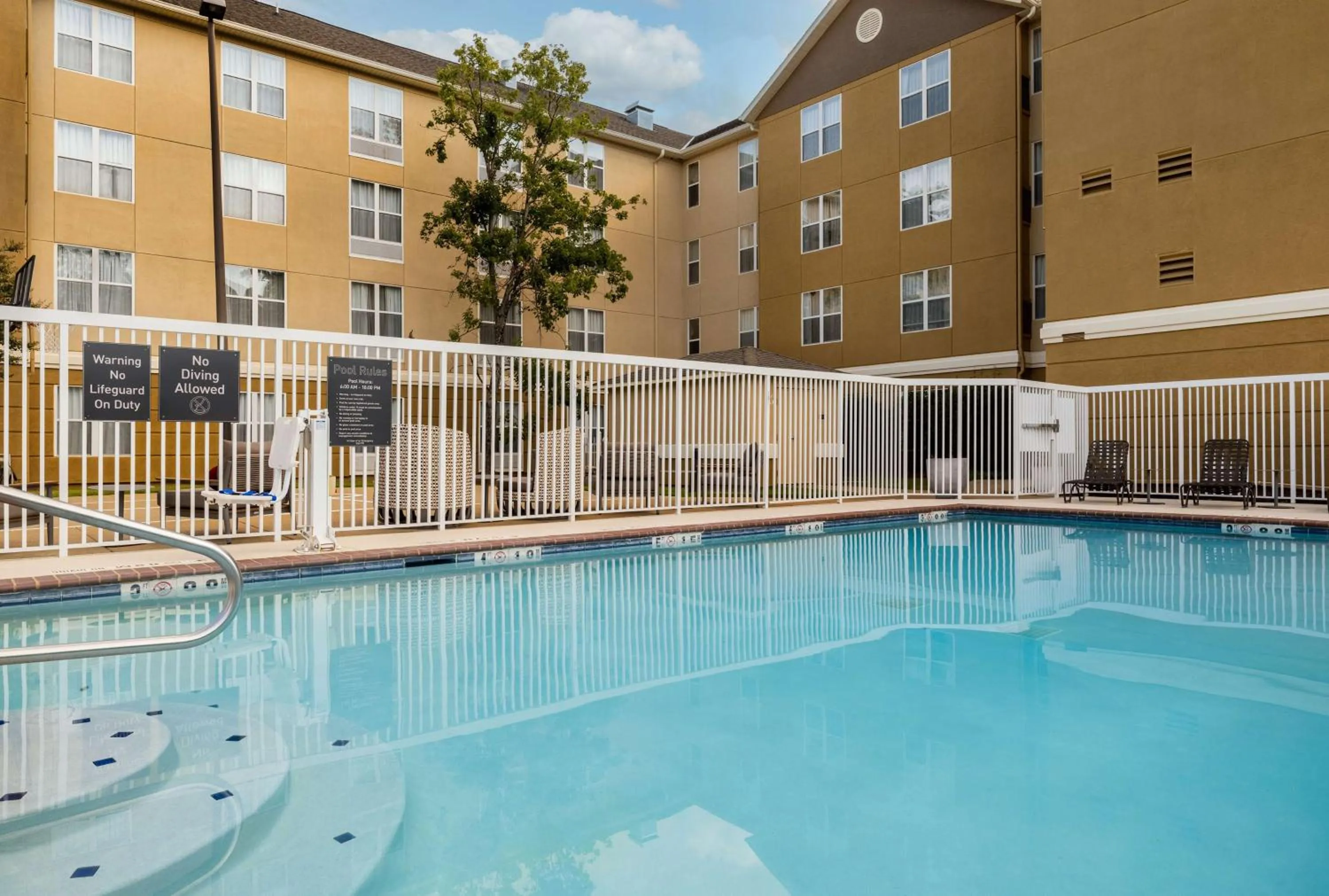Pool view in Homewood Suites by Hilton Montgomery