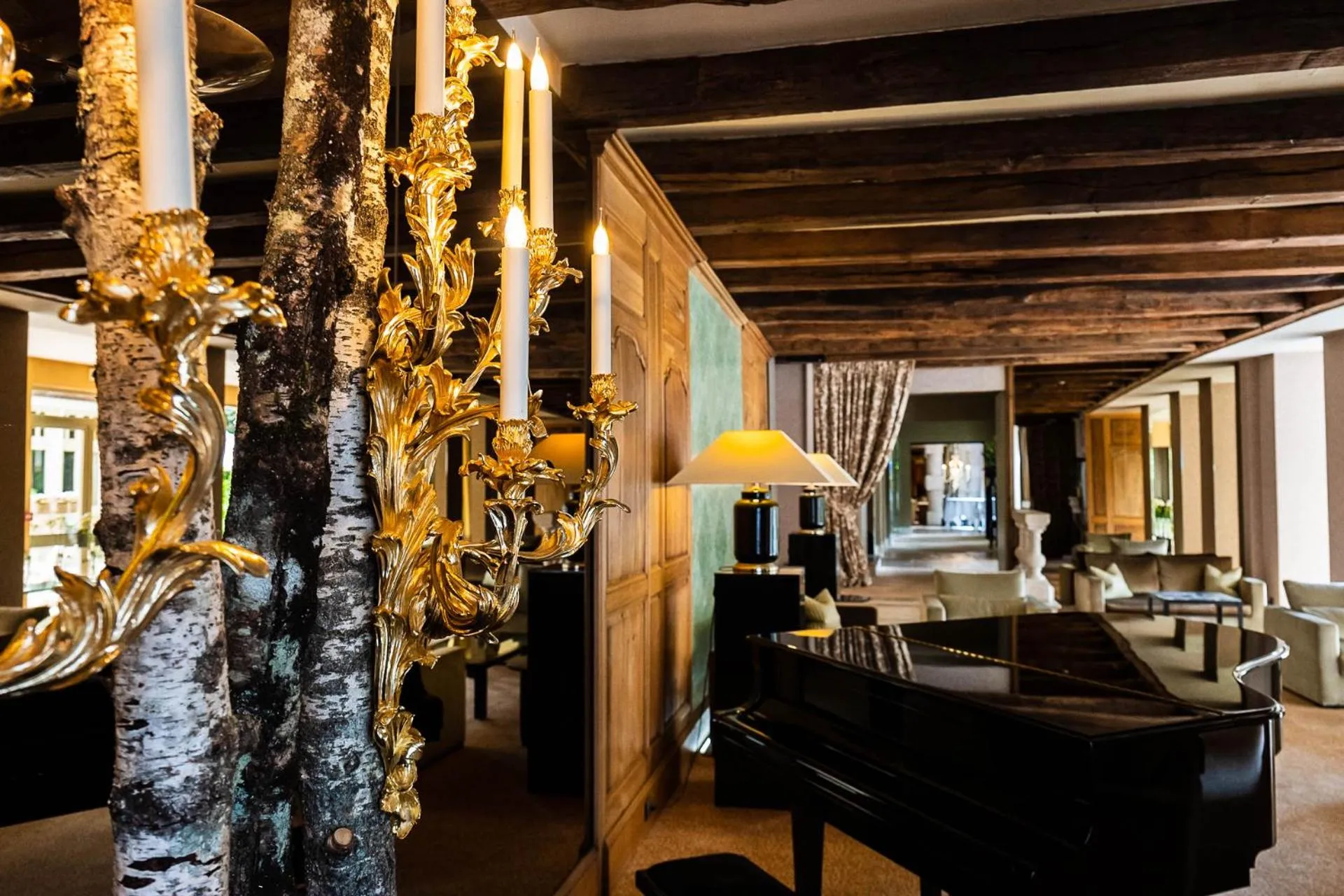 Lounge or bar in Grand Hôtel du Lion d'Or