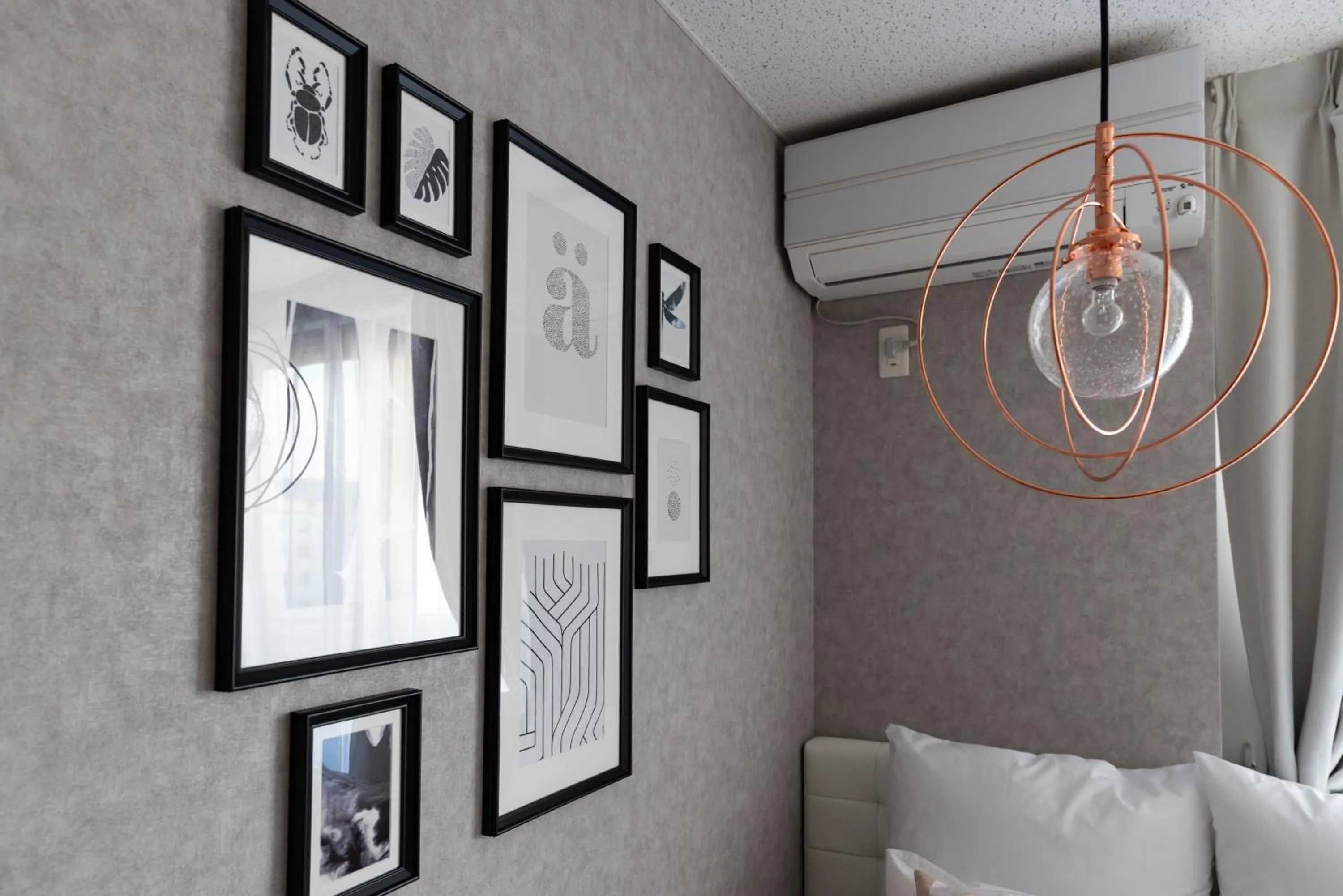 Decorative detail in Exia Daikoku AFP Apartment