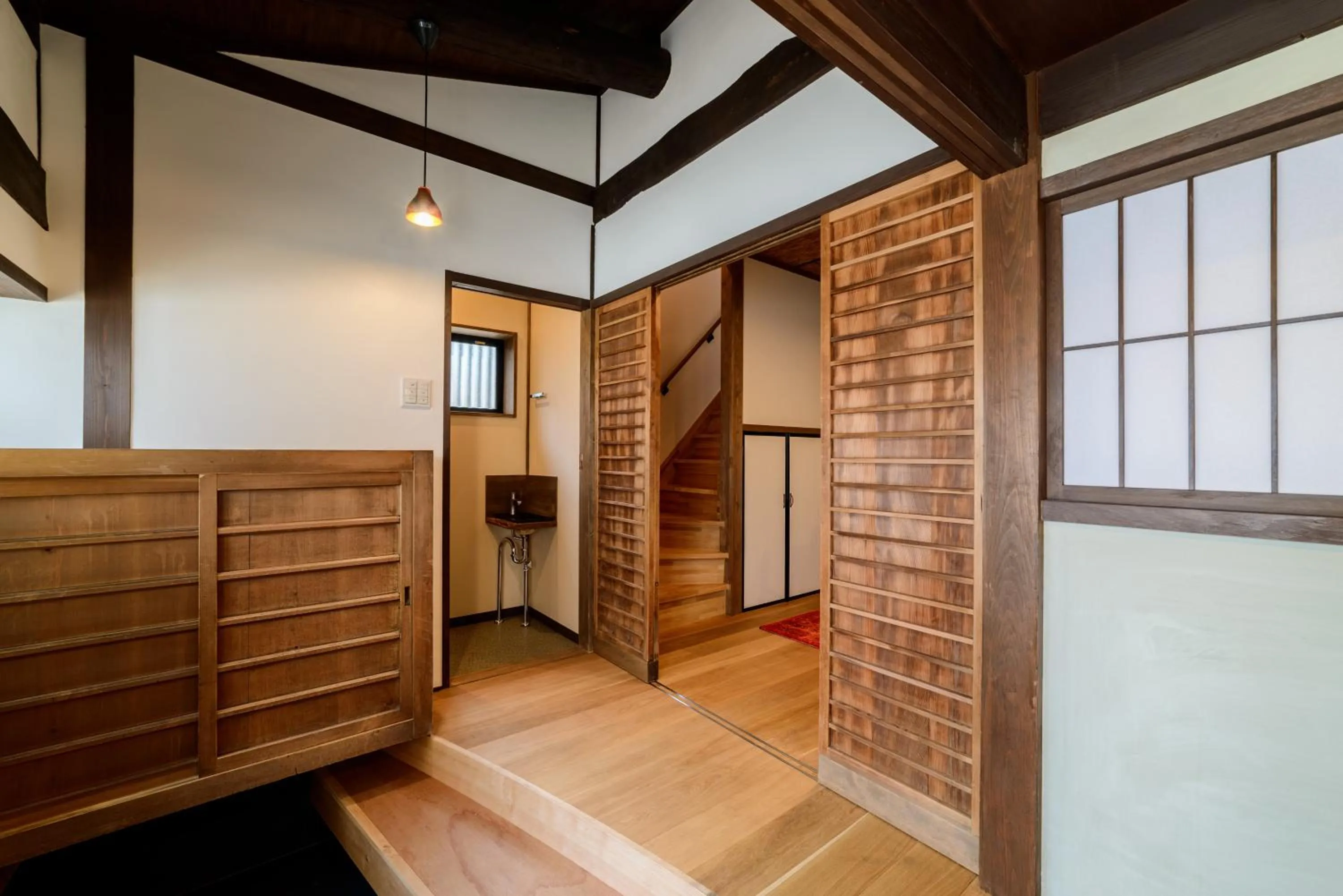 Lobby or reception in 京と家 おたびしょ庵 -Kyotoya Otabishoan-