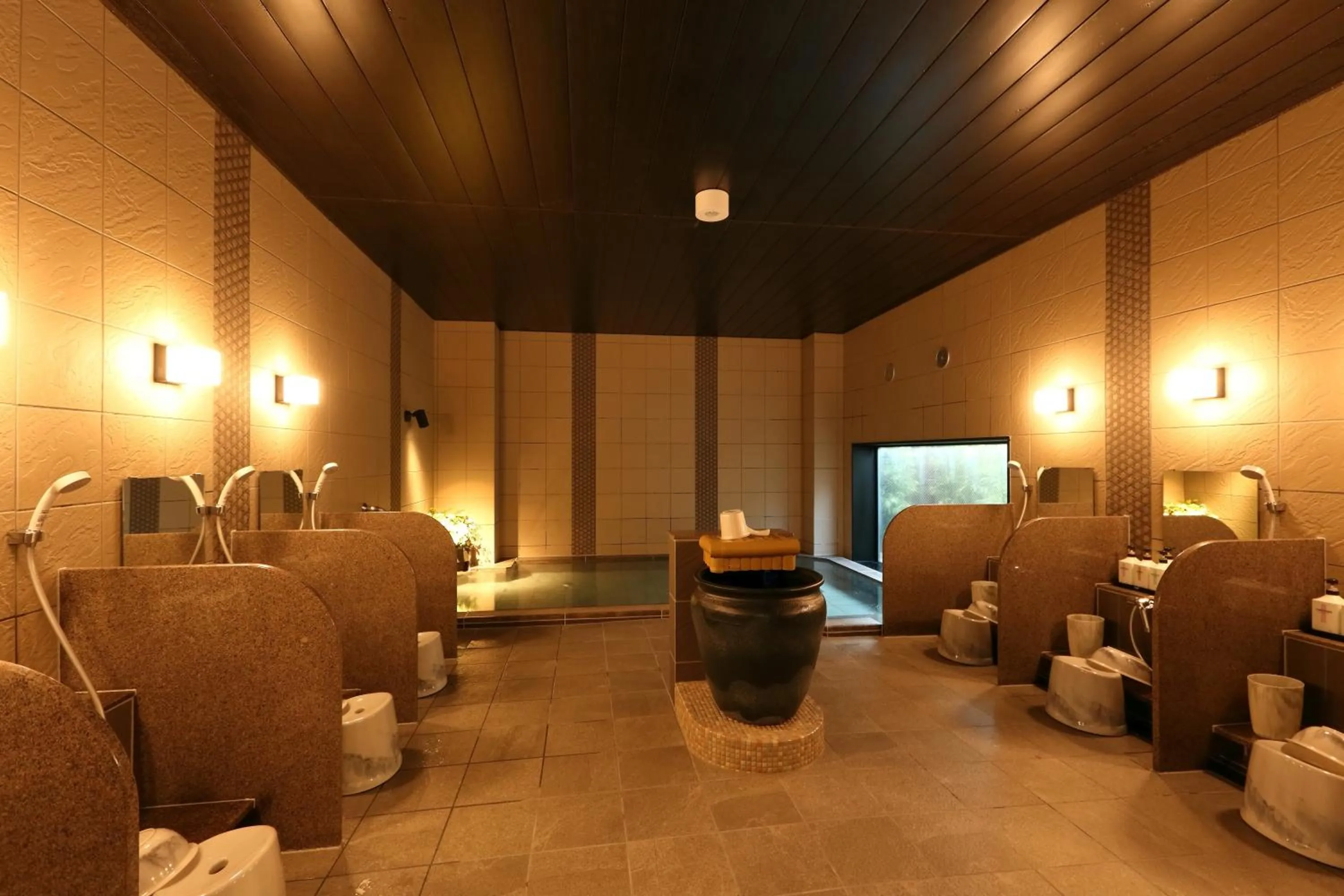 Public Bath in Hotel Route-Inn Shinshiro