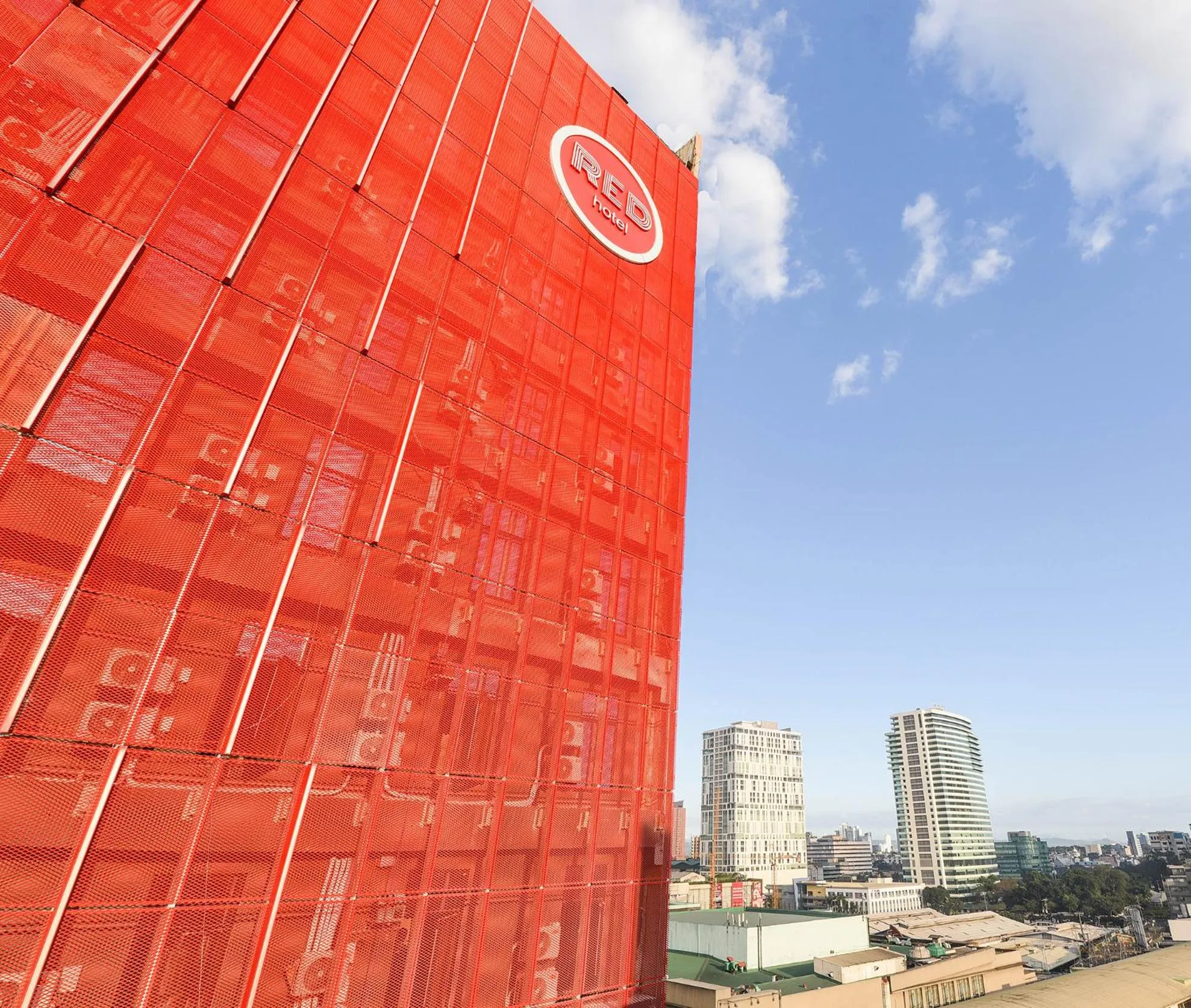 Property building in Red Hotel Cubao, Quezon City