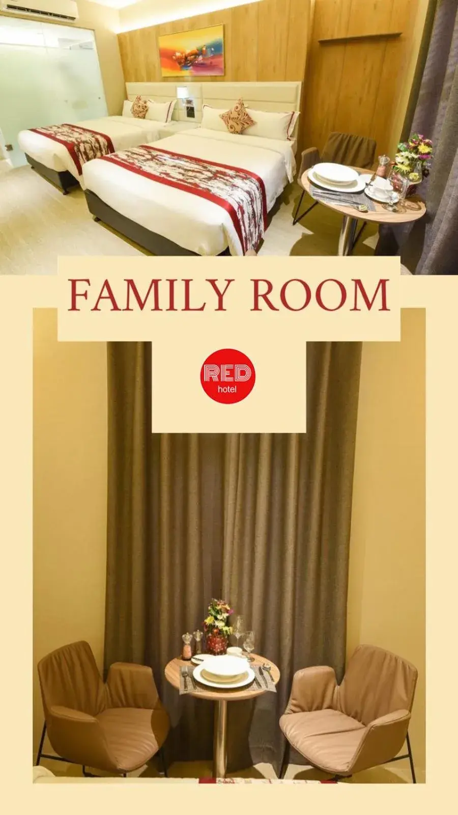 Family Room in Red Hotel Cubao, Quezon City Family Room in Red Hotel Cubao, Quezon City
