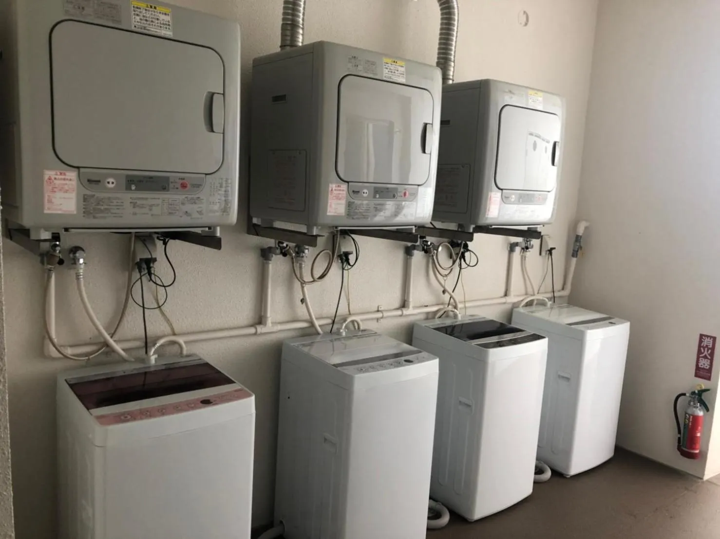 washing machine in ミチ旅ホテル 読谷