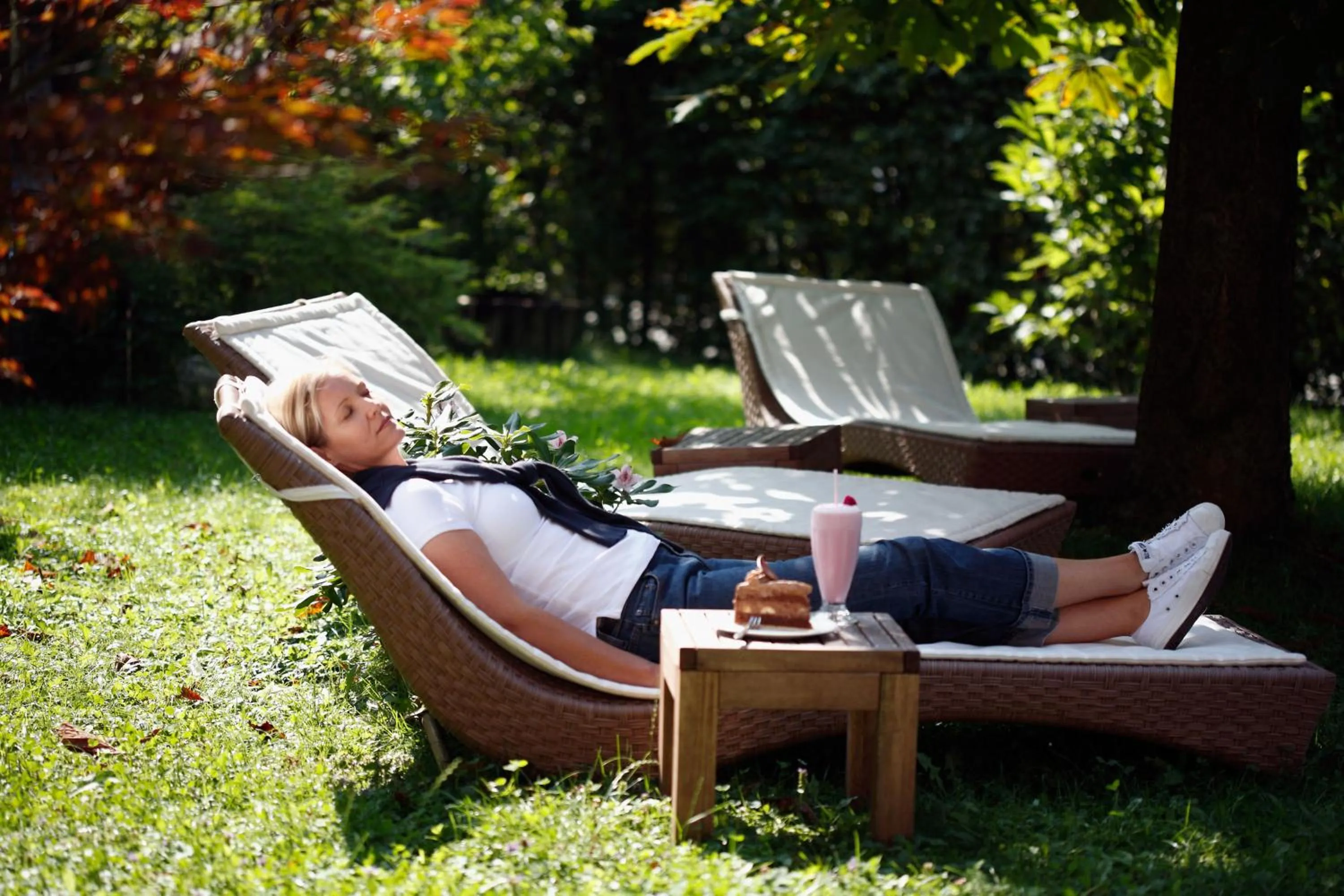 Garden in Hotel Neuer am See