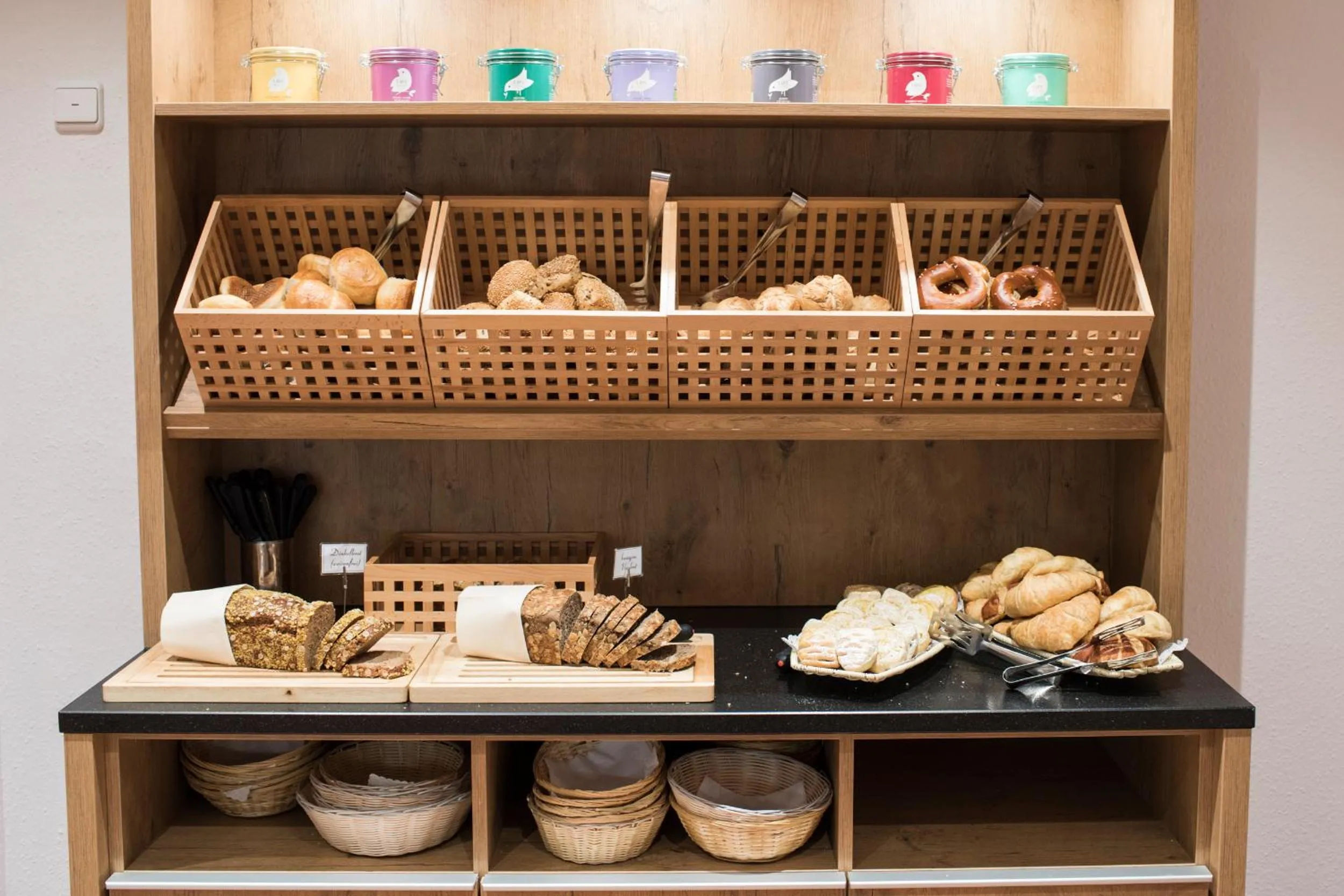 Buffet breakfast in Hotel Neuer am See