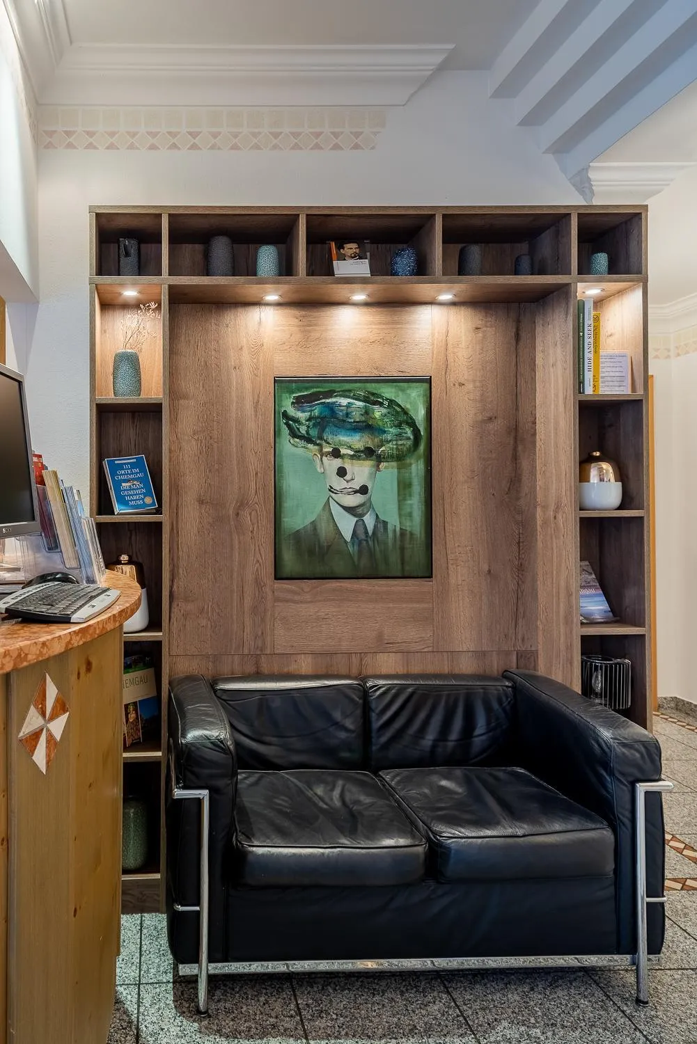 Lobby or reception in Hotel Neuer am See