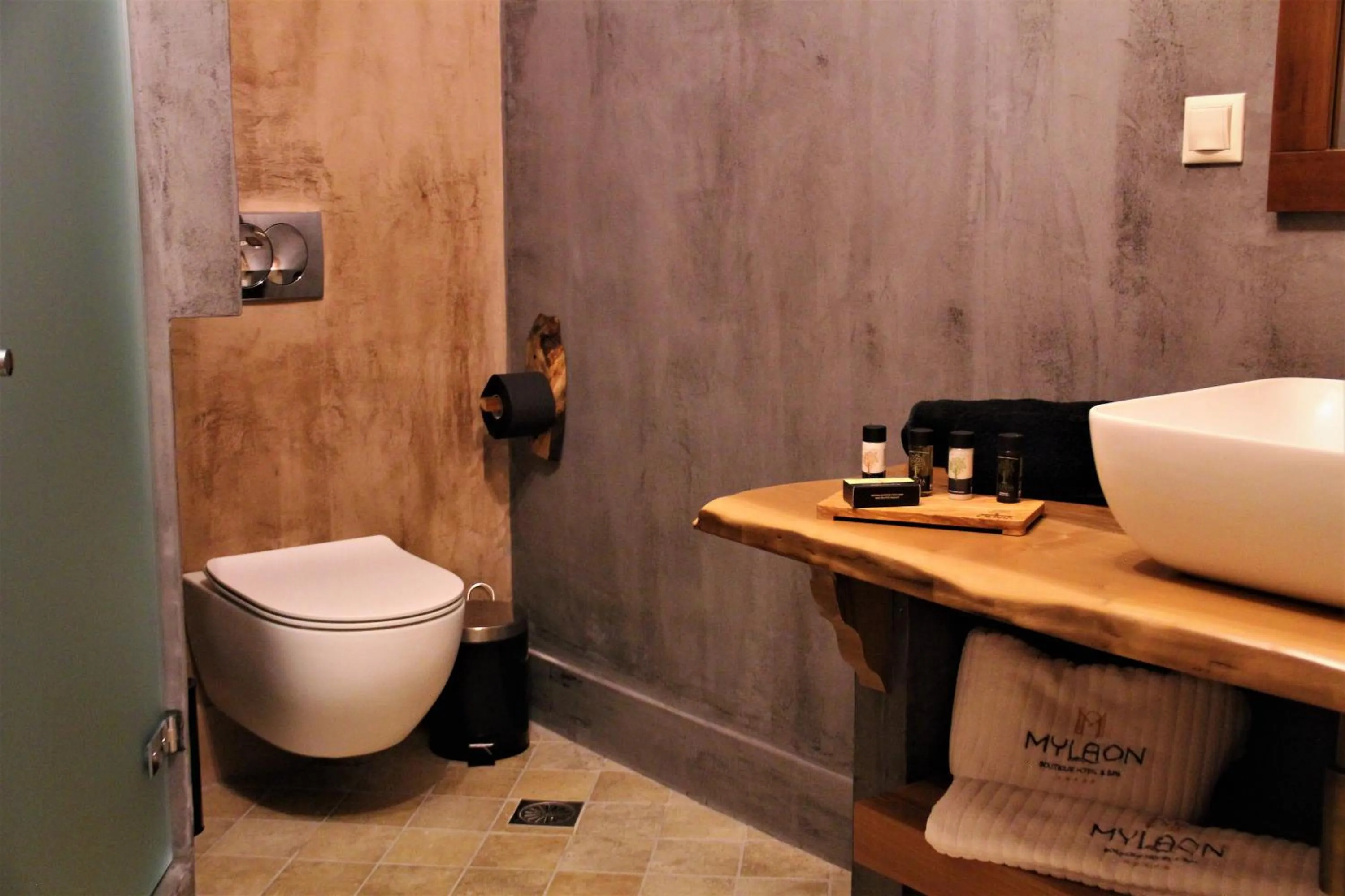 Bathroom in Mylaon Boutique Hotel & Spa