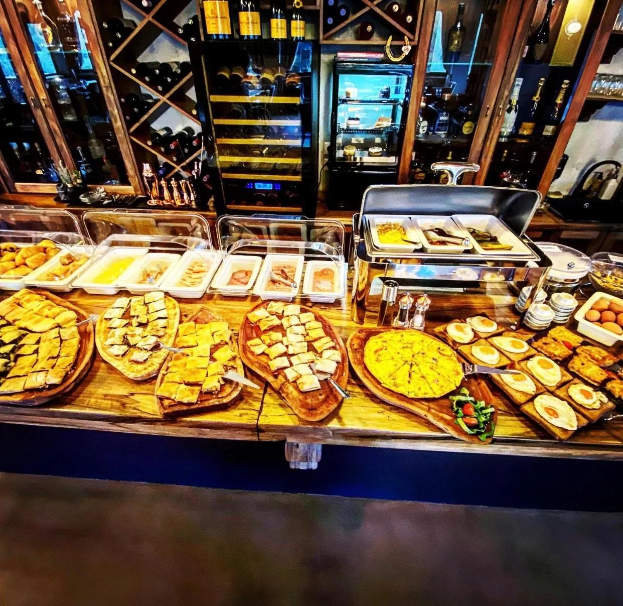 Buffet breakfast in Mylaon Boutique Hotel & Spa