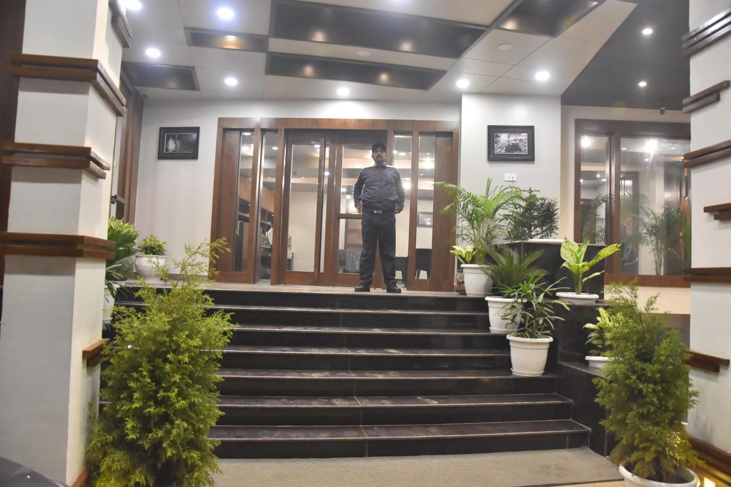 Facade/entrance in Hotel Abhinav International