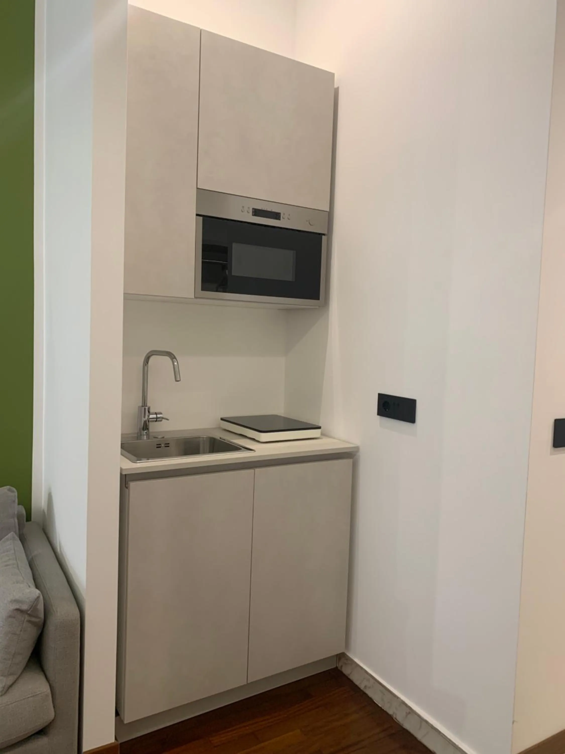 Kitchen or kitchenette in Cellamare Suite & Spa