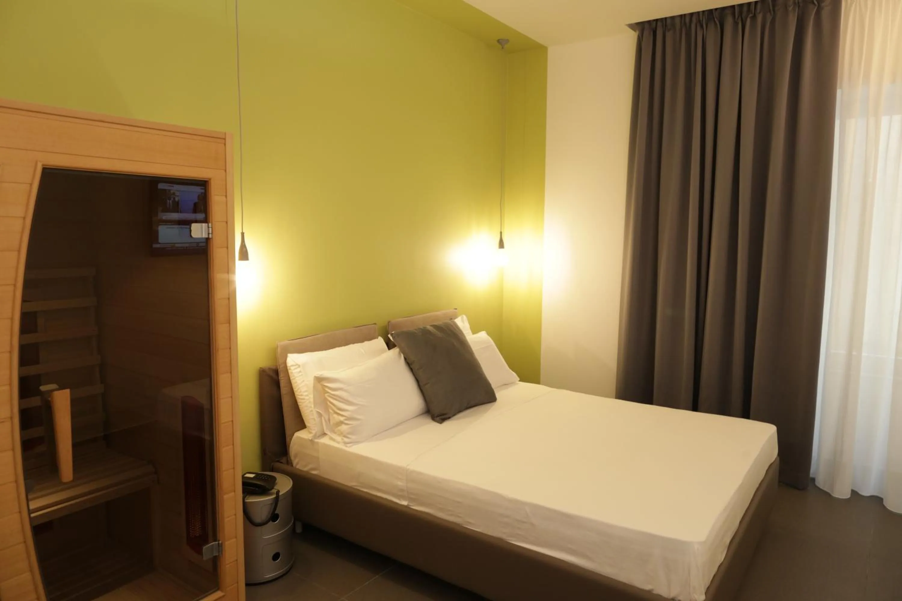 Sauna, Bed in Cellamare Suite & Spa