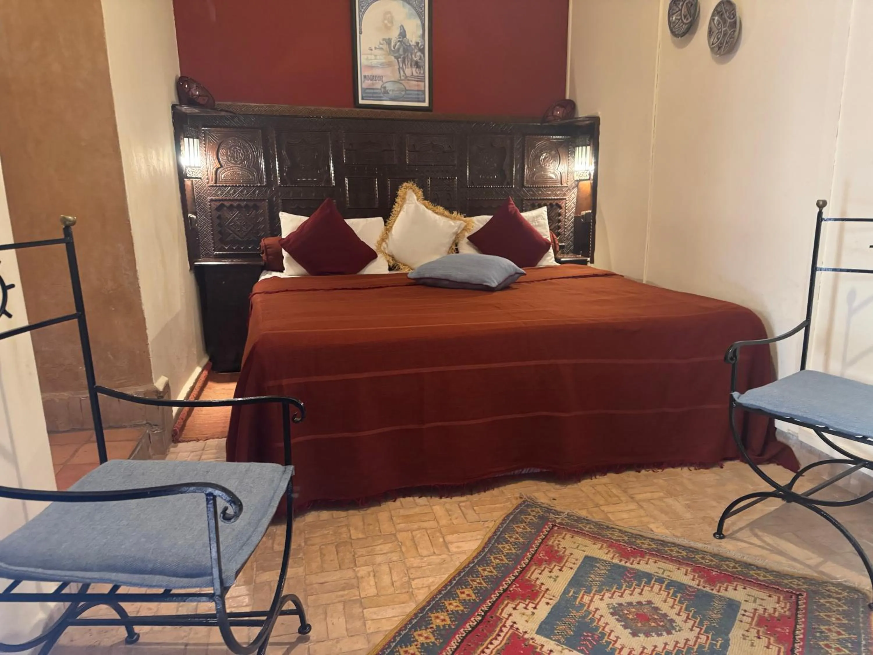 Bedroom, Bed in Riad Hotel Sherazade
