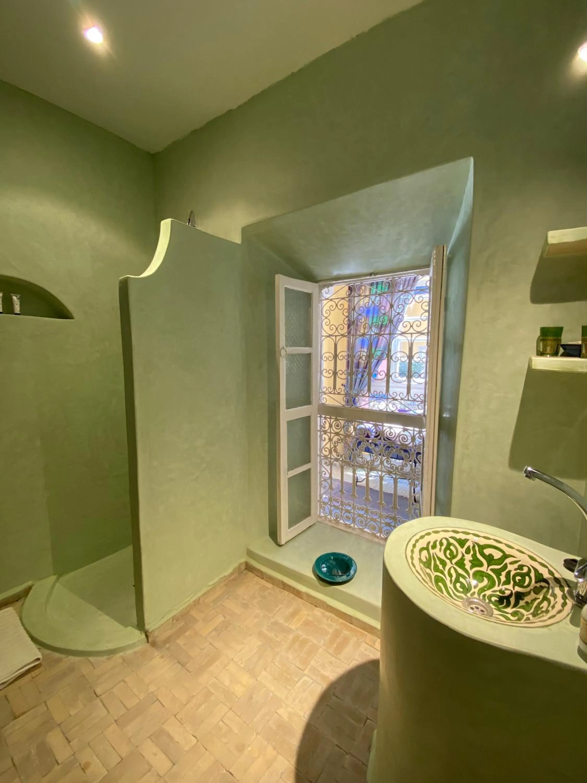 Bathroom in Riad Hotel Sherazade