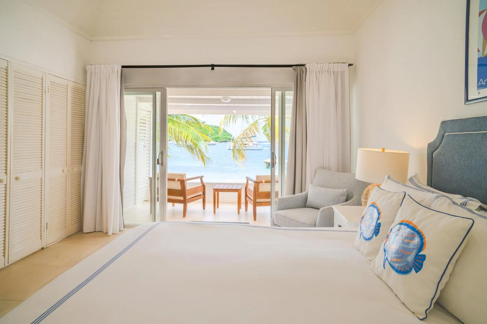 Bed in The Inn at English Harbour