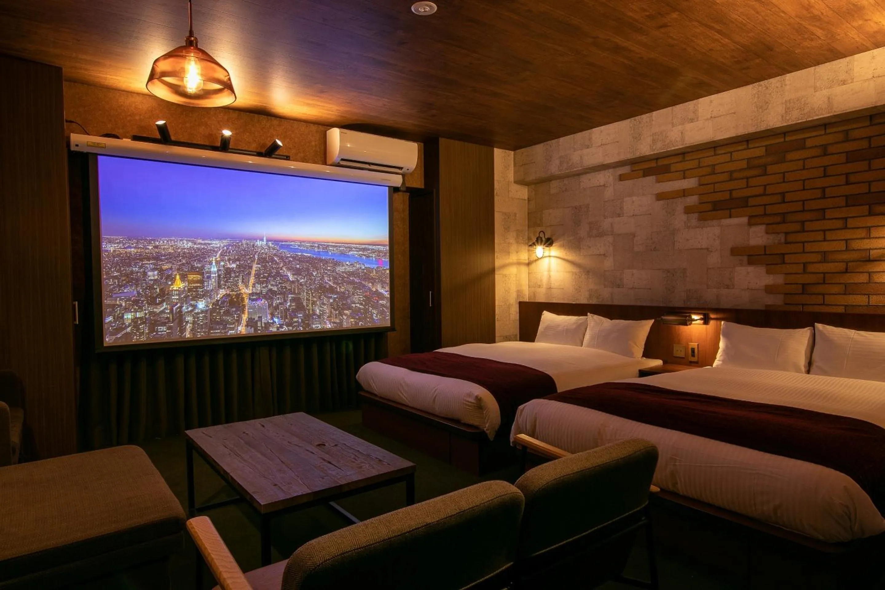 Living room, Bed in RESI STAY BRiX