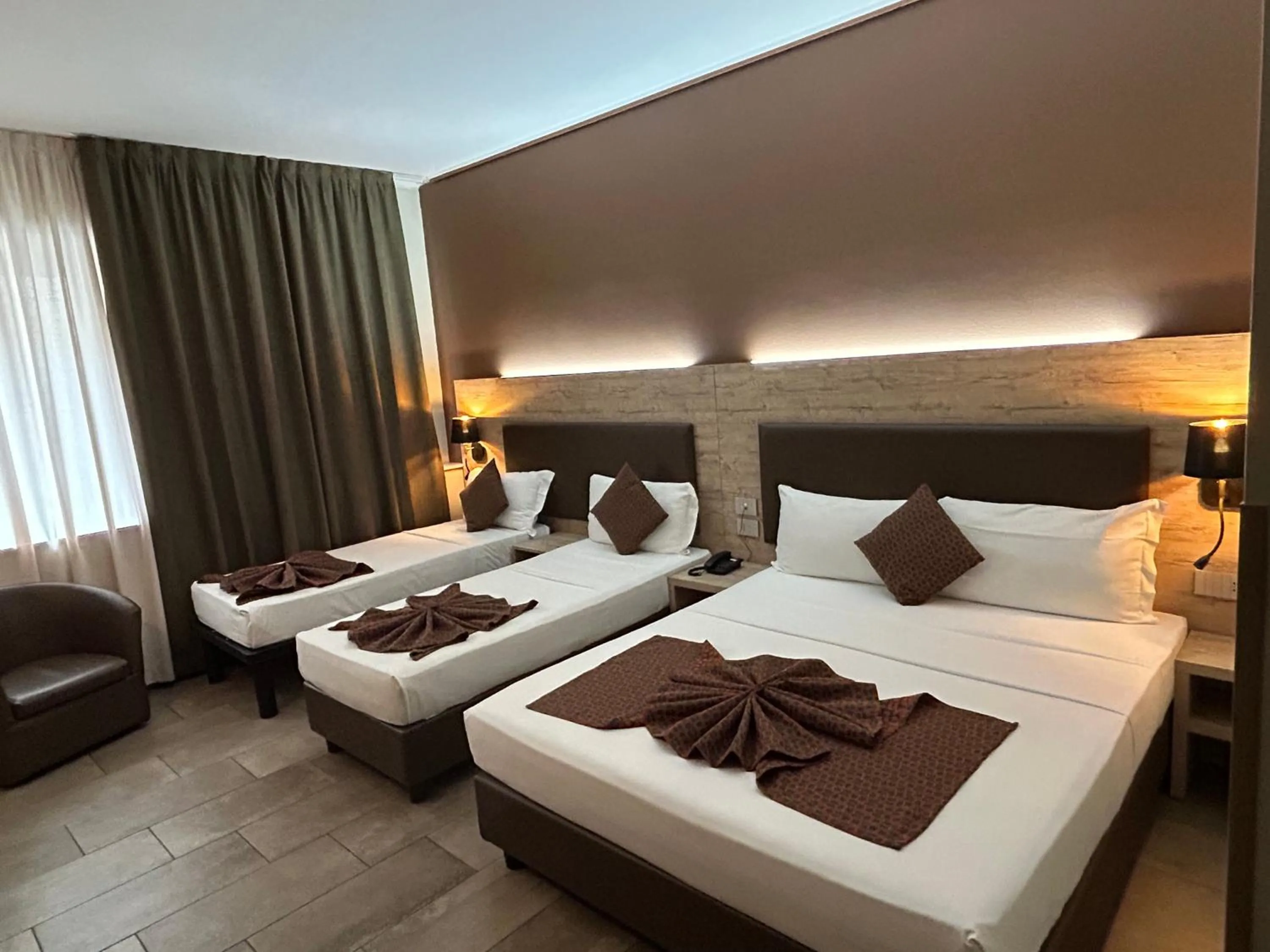 Bed in Hotel Stradivari