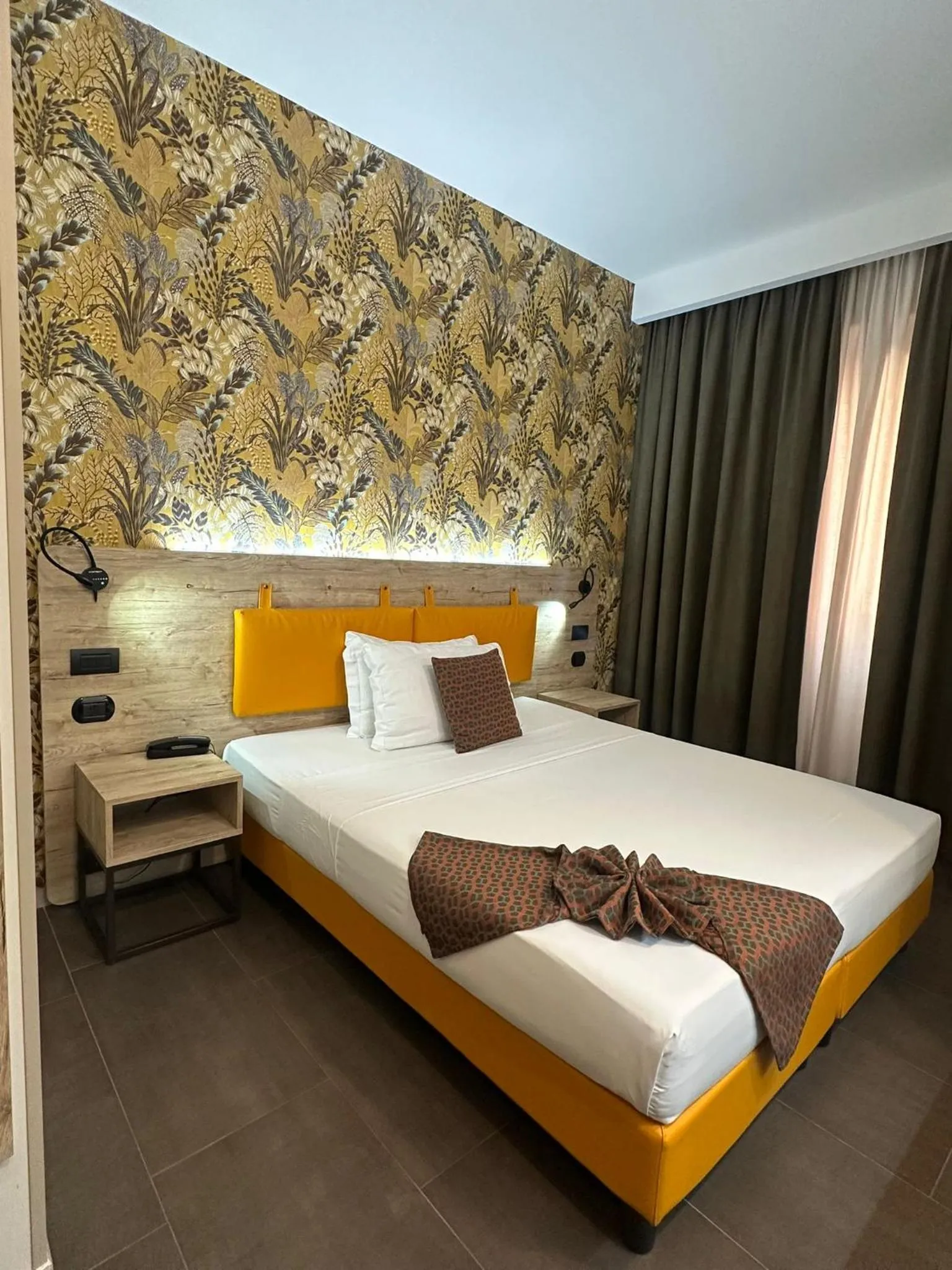 Bed in Hotel Stradivari