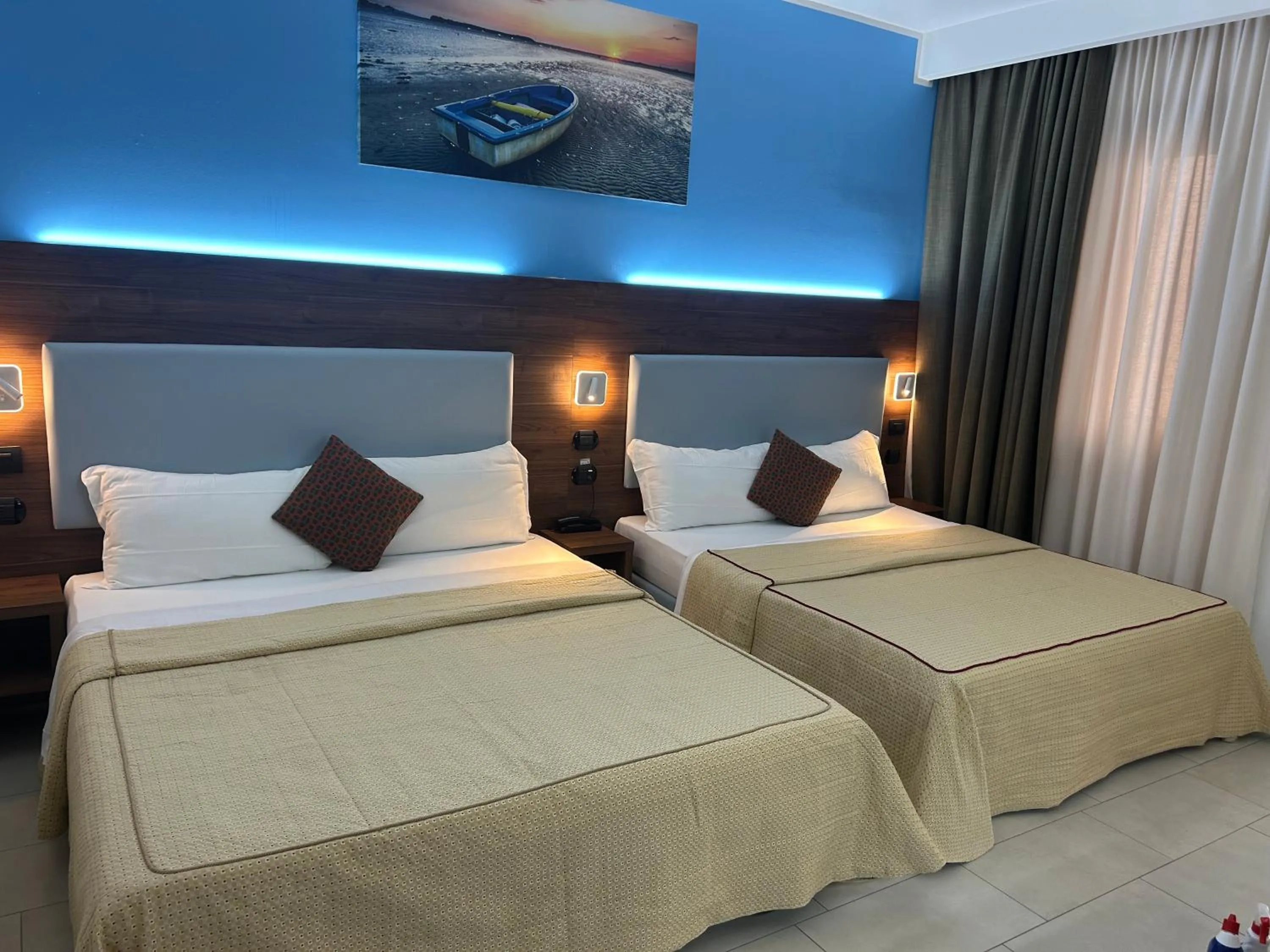 Bed in Hotel Stradivari