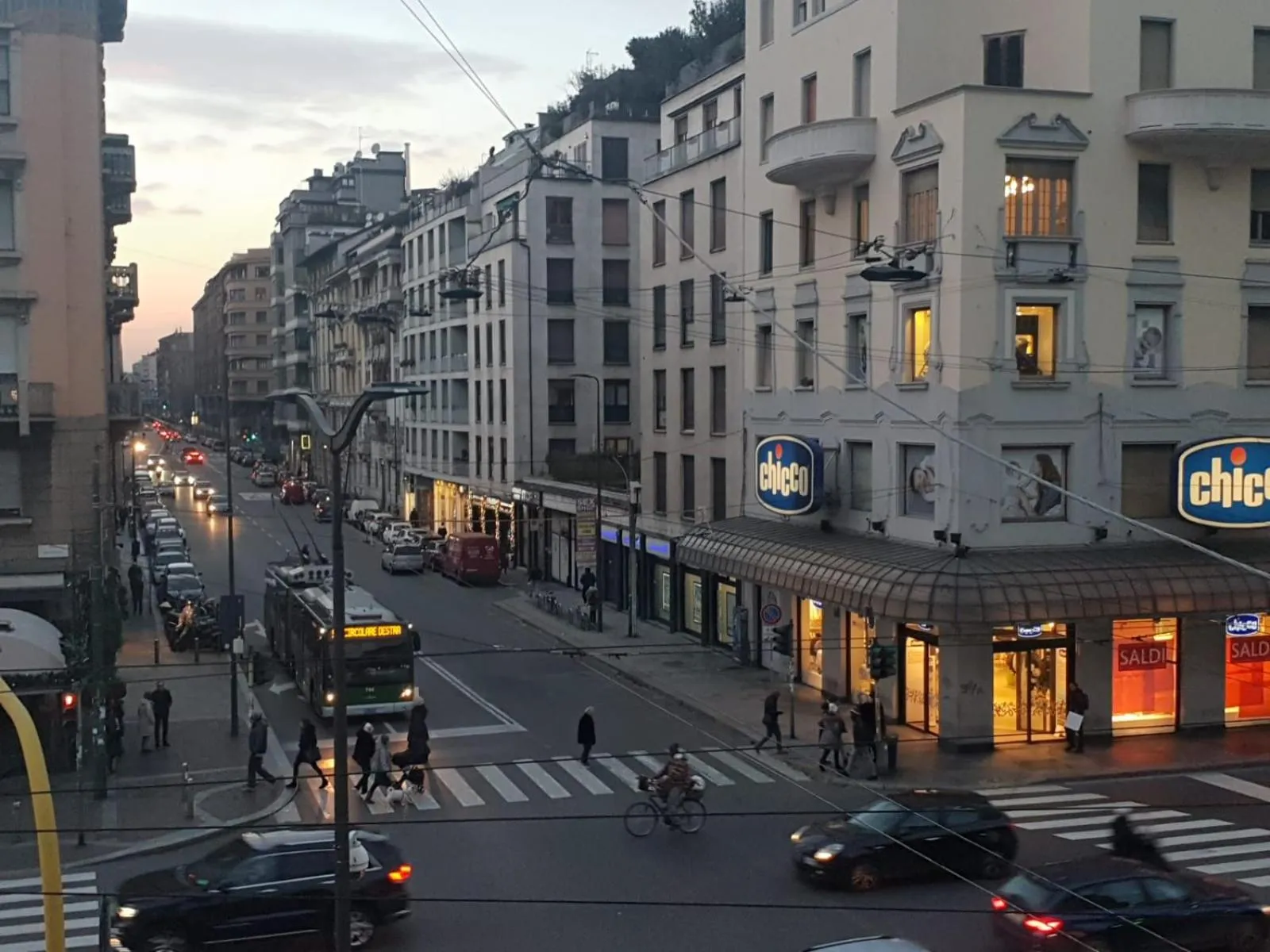 City view in Hotel Stradivari