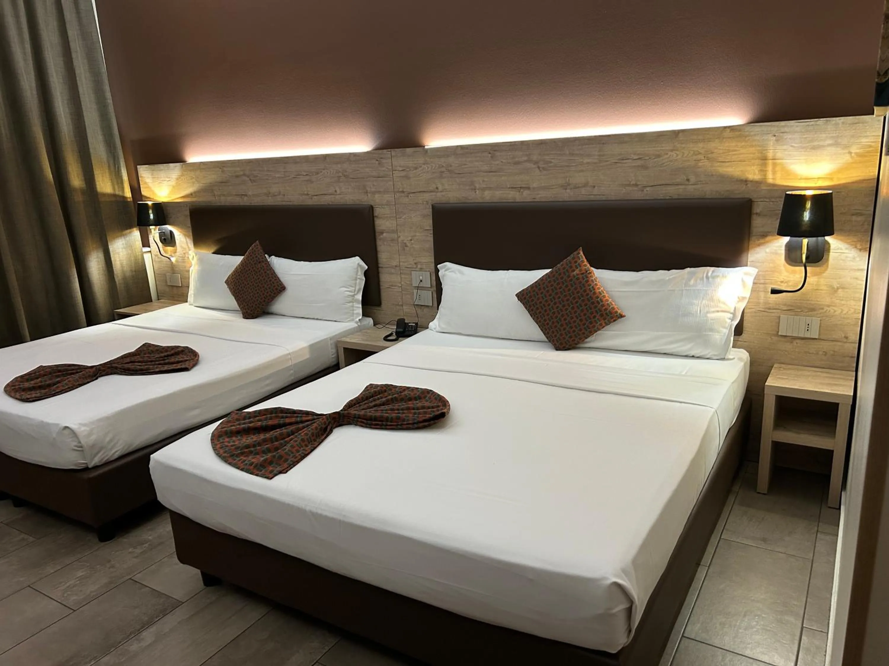 Bed in Hotel Stradivari