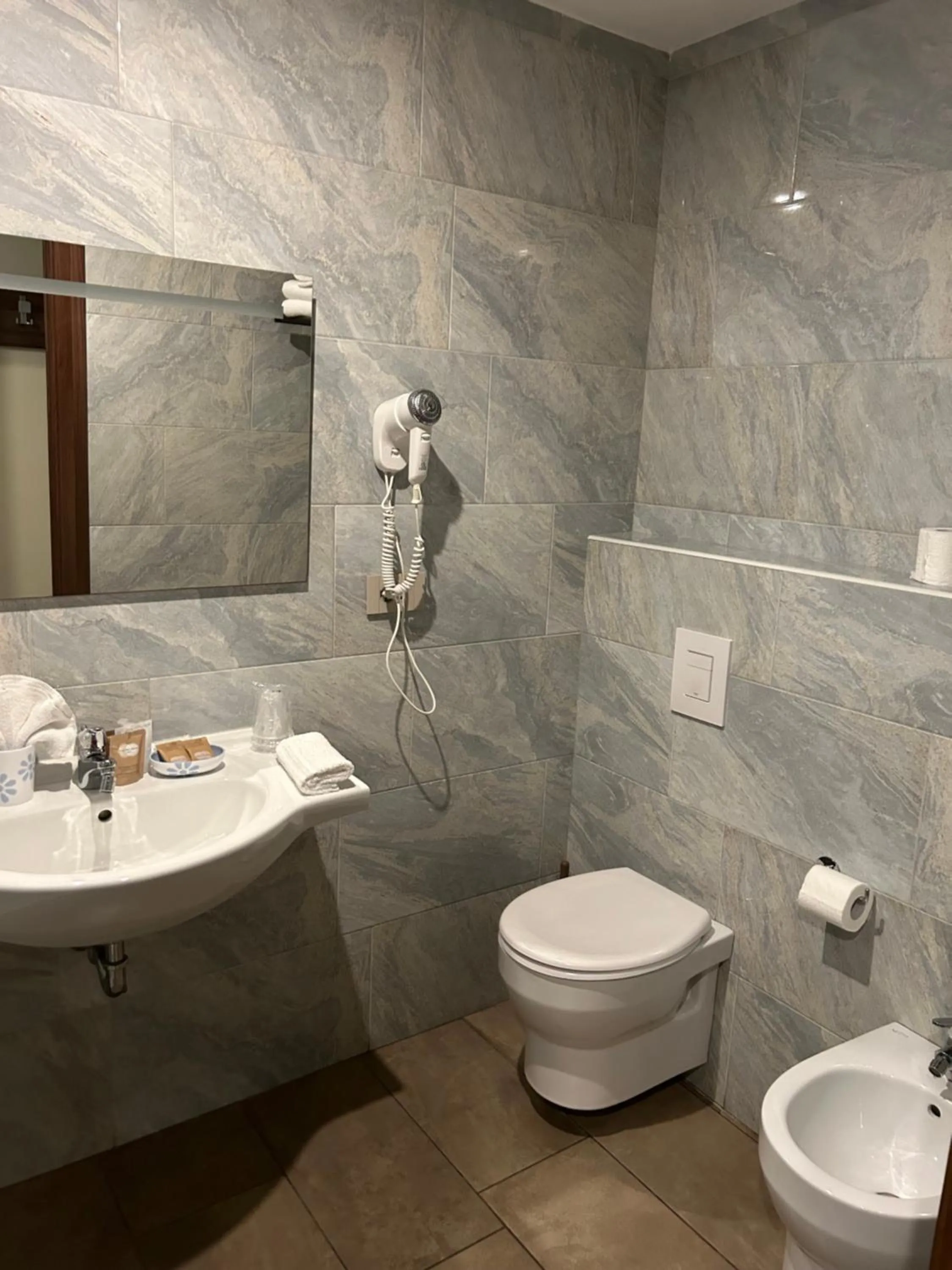 Bathroom in Hotel Stradivari