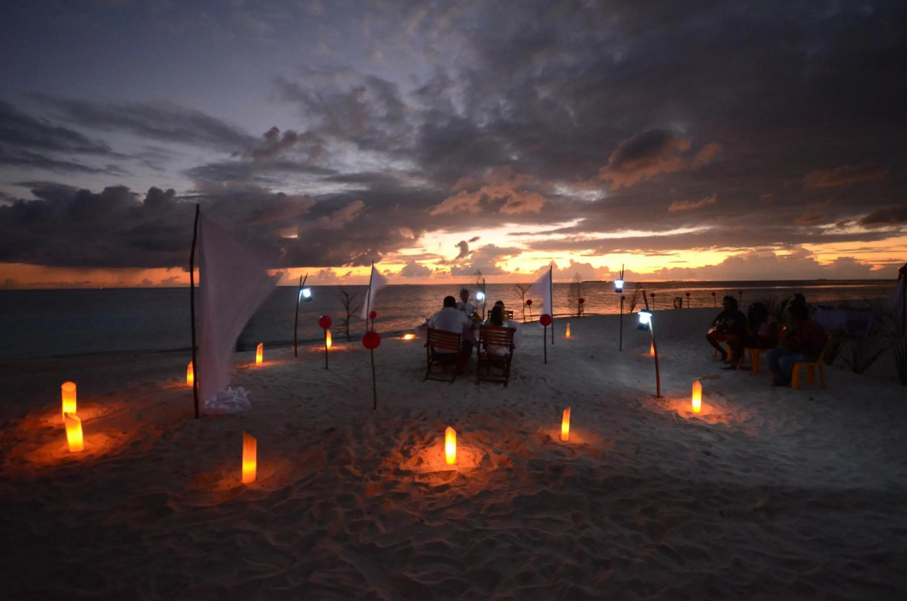 BBQ facilities in Nala Veli Beach & Spa