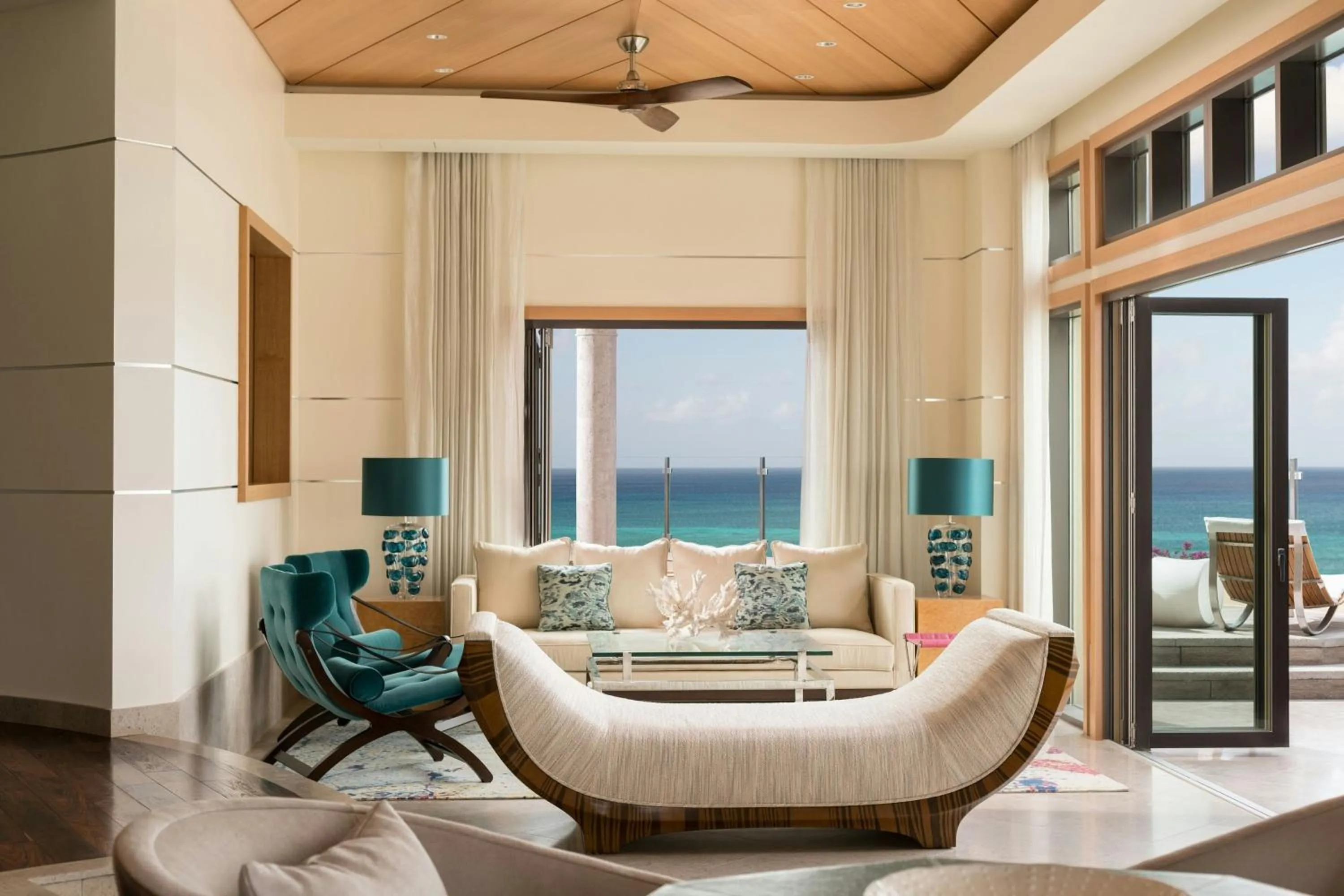 Living room in The Ritz-Carlton, Grand Cayman
