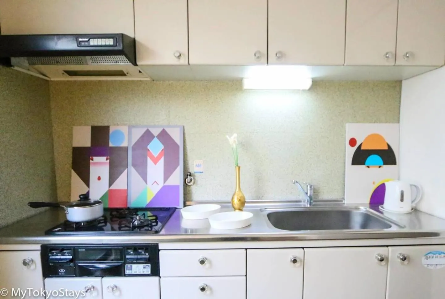 Kitchen or kitchenette in Simabaradaimon Umenotoan