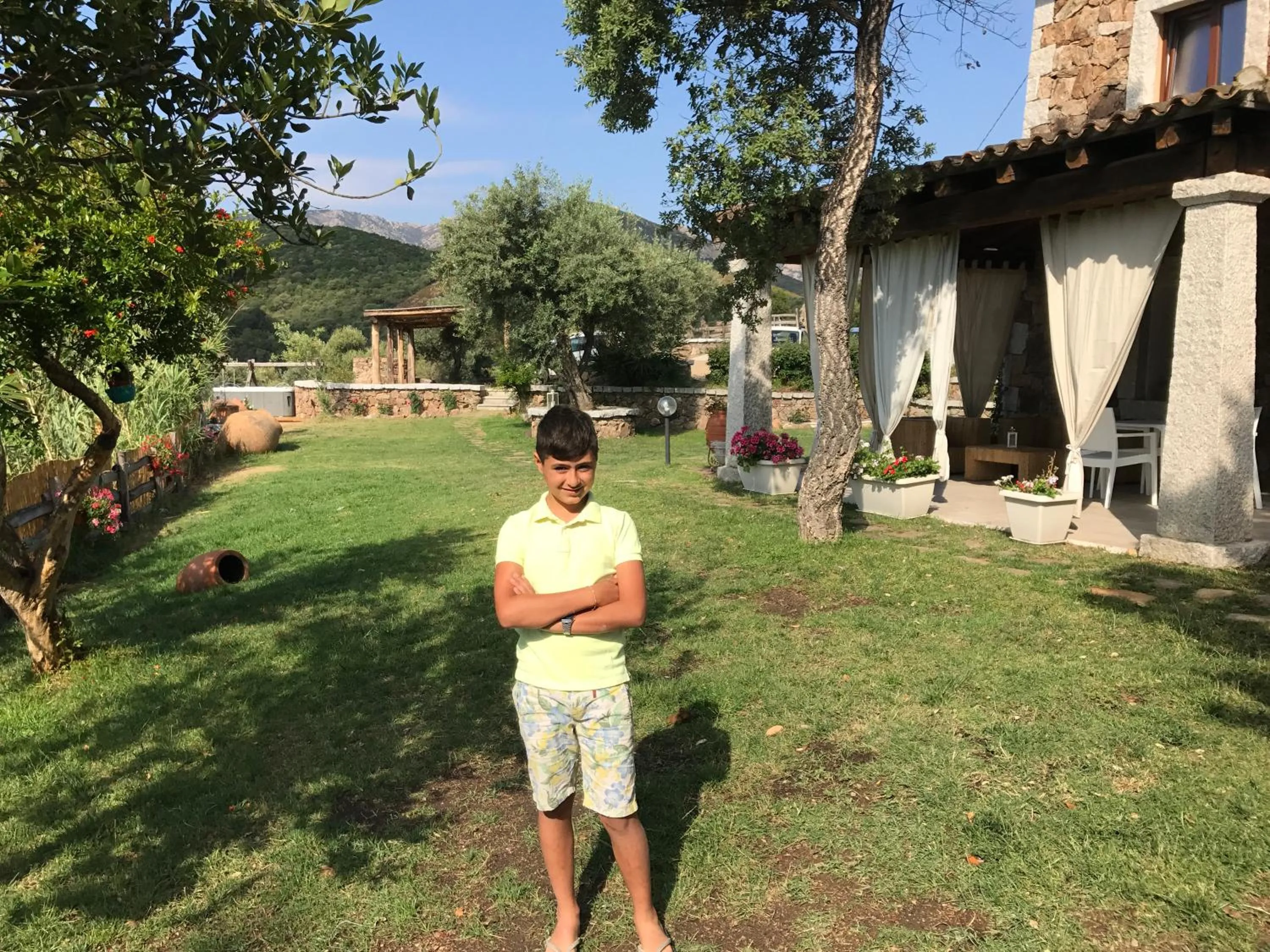 Family in Il Giardino di Daniela Apartments