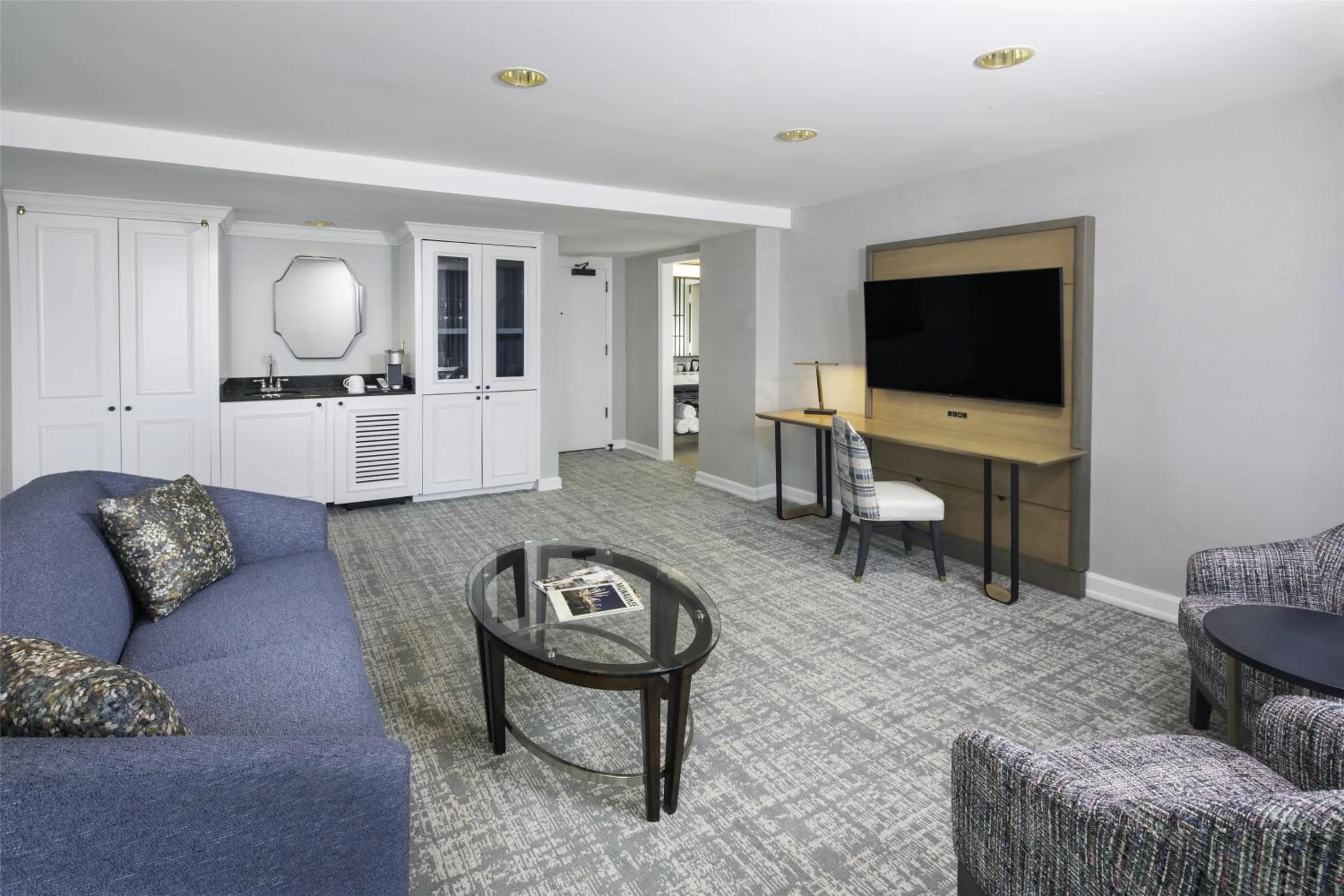 Bedroom in Hilton Milwaukee