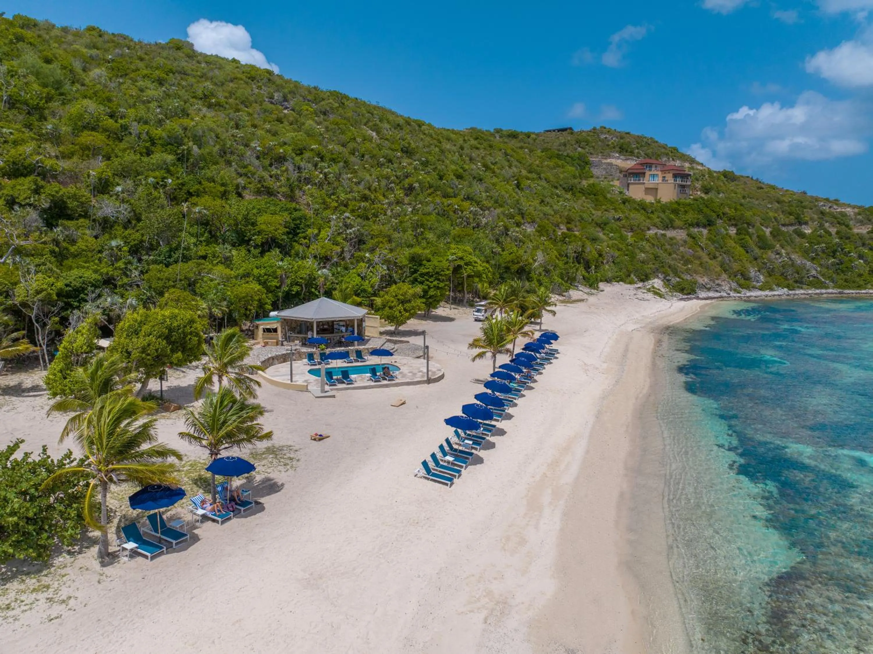 Beach in Scrub Island Resort, Spa & Marina