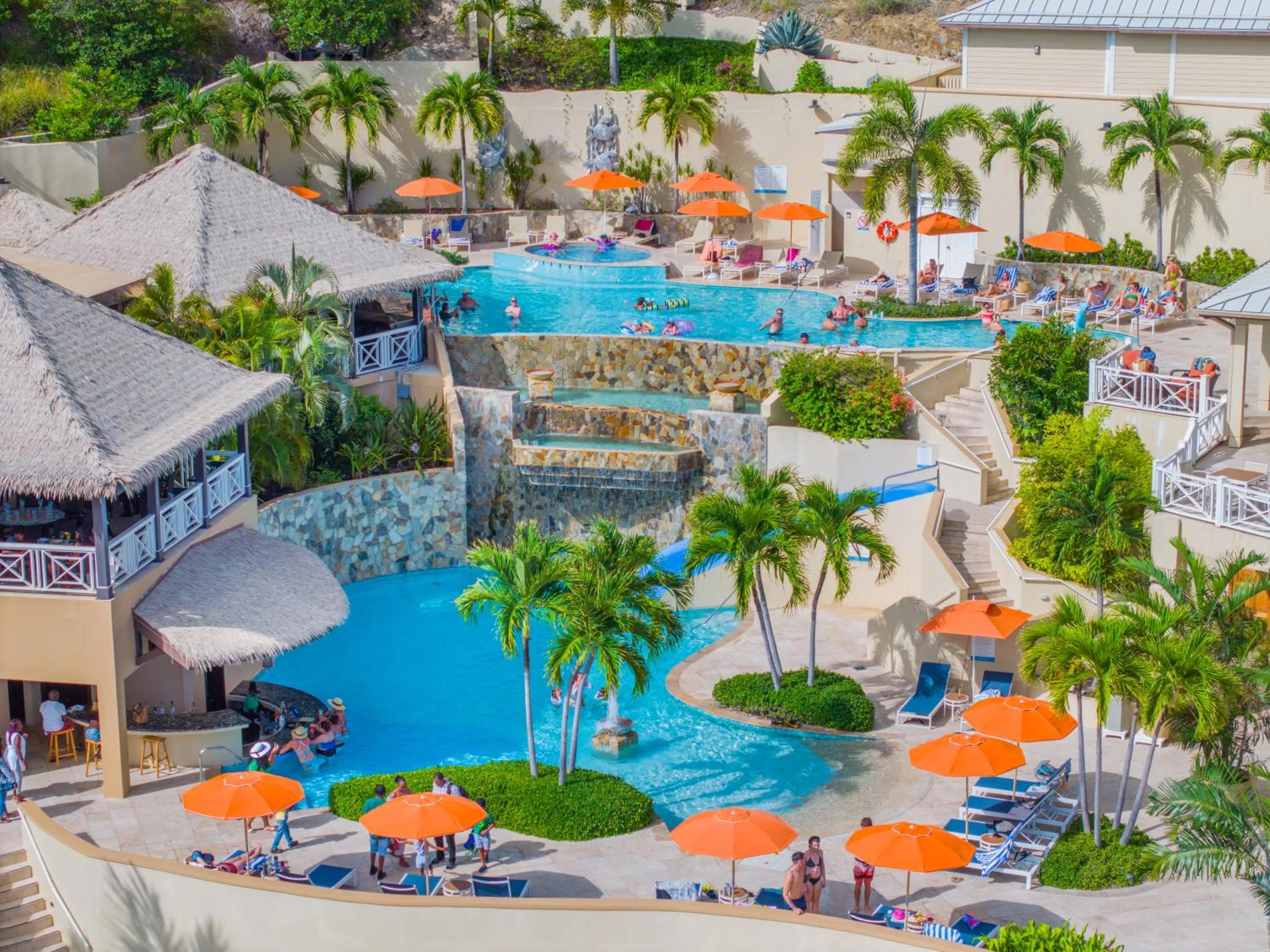 Swimming pool in Scrub Island Resort, Spa & Marina