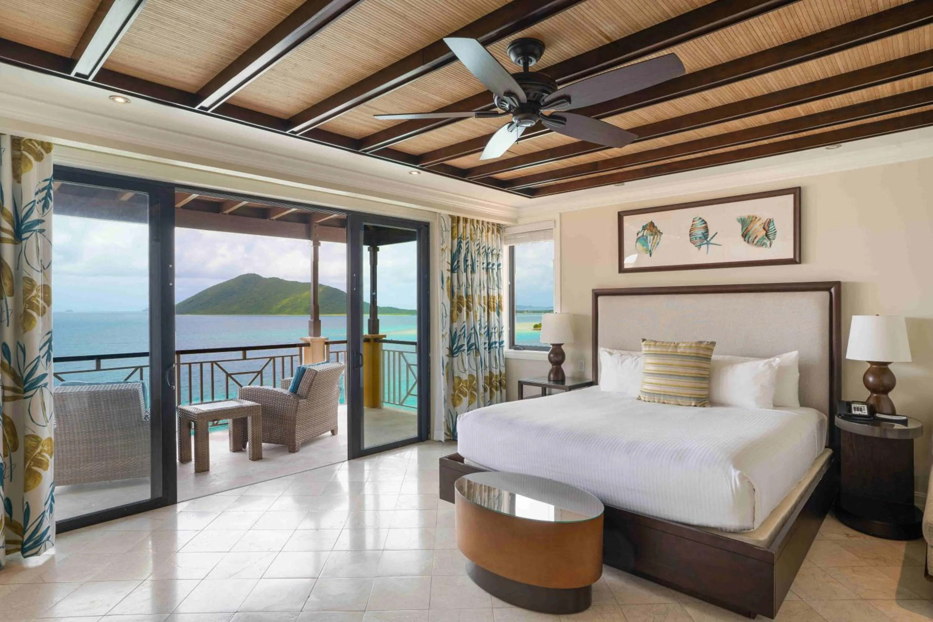 Bedroom, Bed in Scrub Island Resort, Spa & Marina